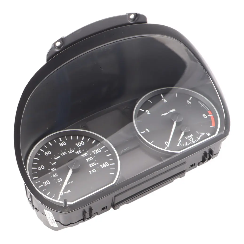 Instrument Cluster BMW E81 E87 E88 Diesel Speedo Clocks Meter Manual to with Part number 9283802 Instrument Cluster BMW E81 E87 E88 Diesel Speedo Clocks Meter Manual - SKU rhd-9283802 - Part number 9283802