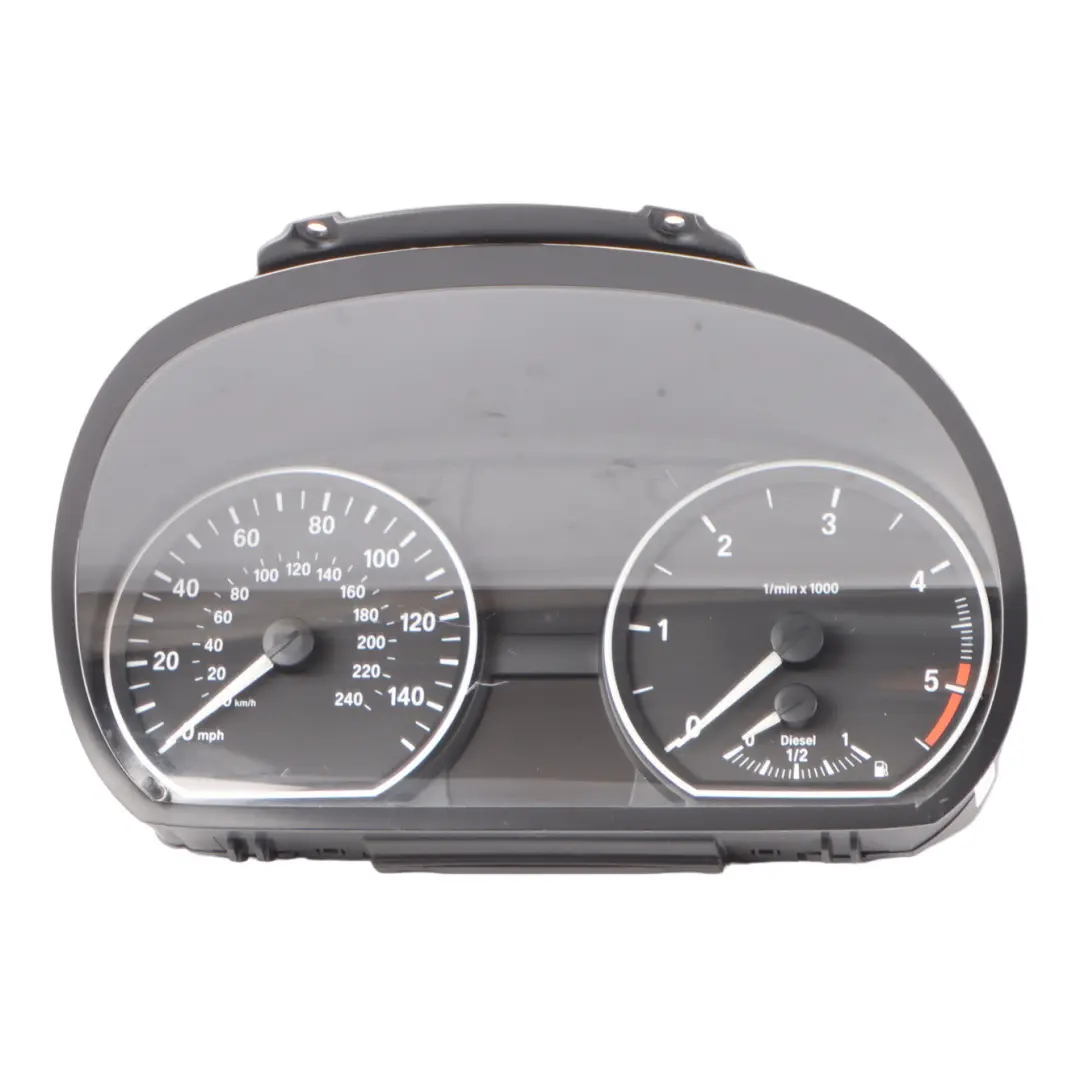 Instrument Cluster BMW E81 E87 E88 Diesel Speedo Clocks Meter Manual to with Part number 9283802 Instrument Cluster BMW E81 E87 E88 Diesel Speedo Clocks Meter Manual - SKU rhd-9283802 - Part number 9283802