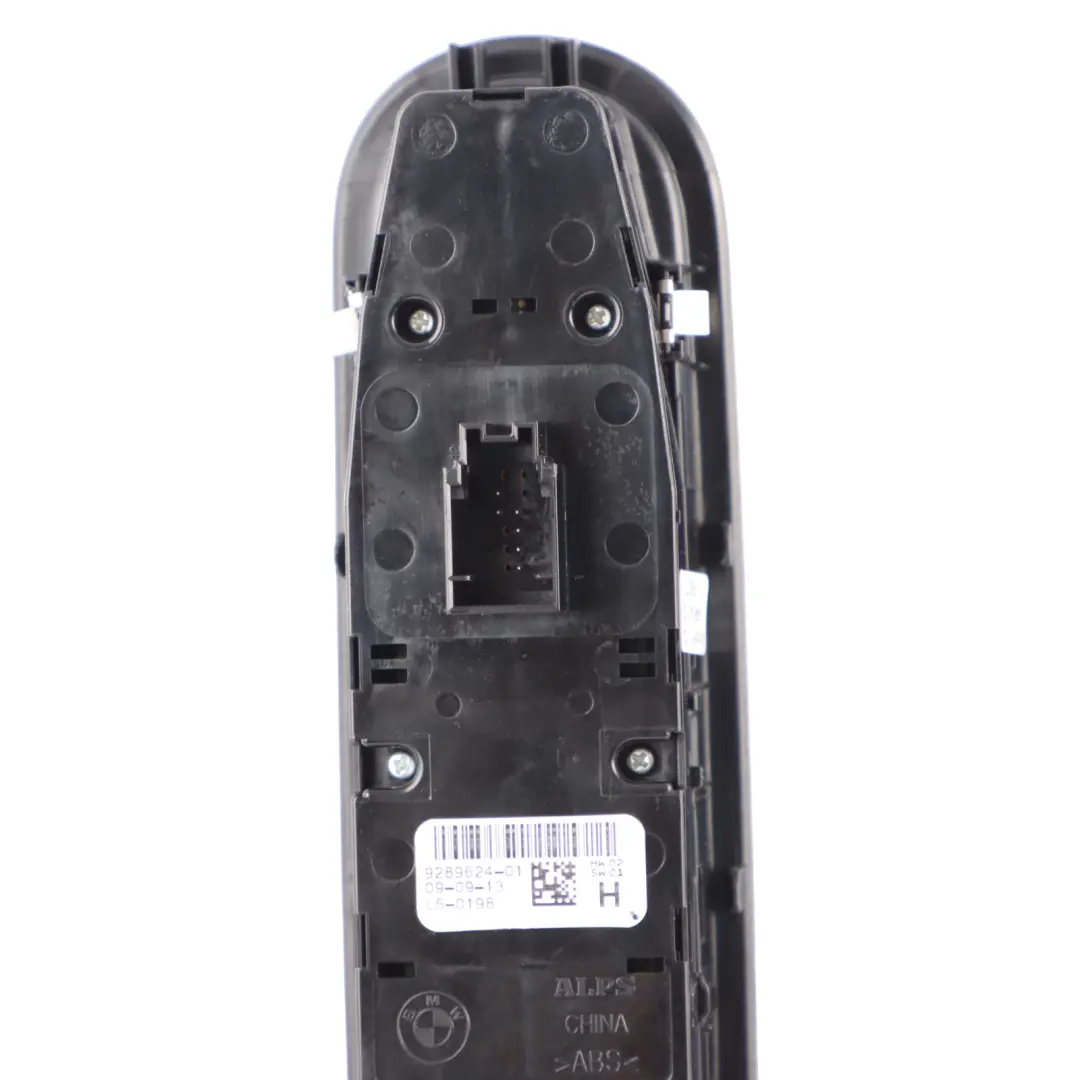 Window Lifter Switch Panel Control Driver's Side O/S to Mini F54 F55 R60 with Part number 9289624 Mini F54 F55 R60 Window Lifter Switch Panel Control Driver's Side O/S - SKU 9289624-1 - Part number 9289624