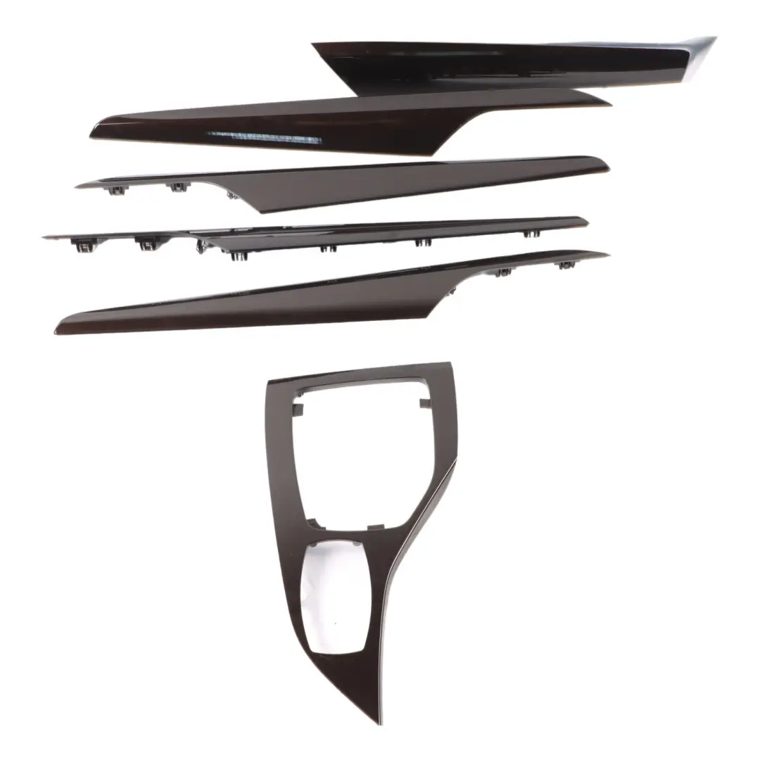 Set Trim Strip Dashboard Cover Dash Centre Console Handle Dark Copper to BMW X1 E84 with Part number 9302997 BMW X1 E84 Set Trim Strip Dashboard Cover Dash Centre Console Handle Dark Copper - SKU rhd-9302997-1 - Part number 9302997