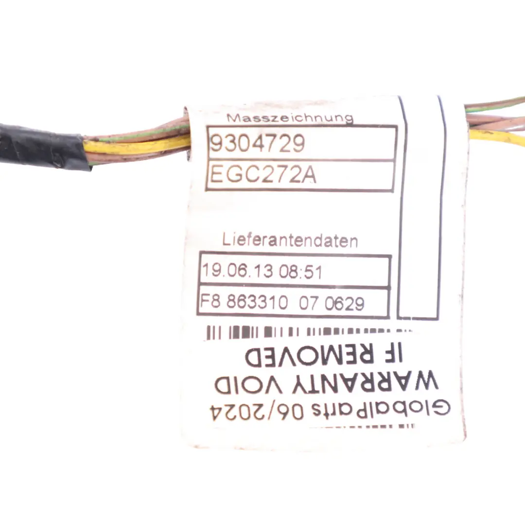 BMW X3 F25 Sensore di Parcheggio Paraurti Posteriore Cablaggio - SKU 9304730 - Numero di parte 9304730