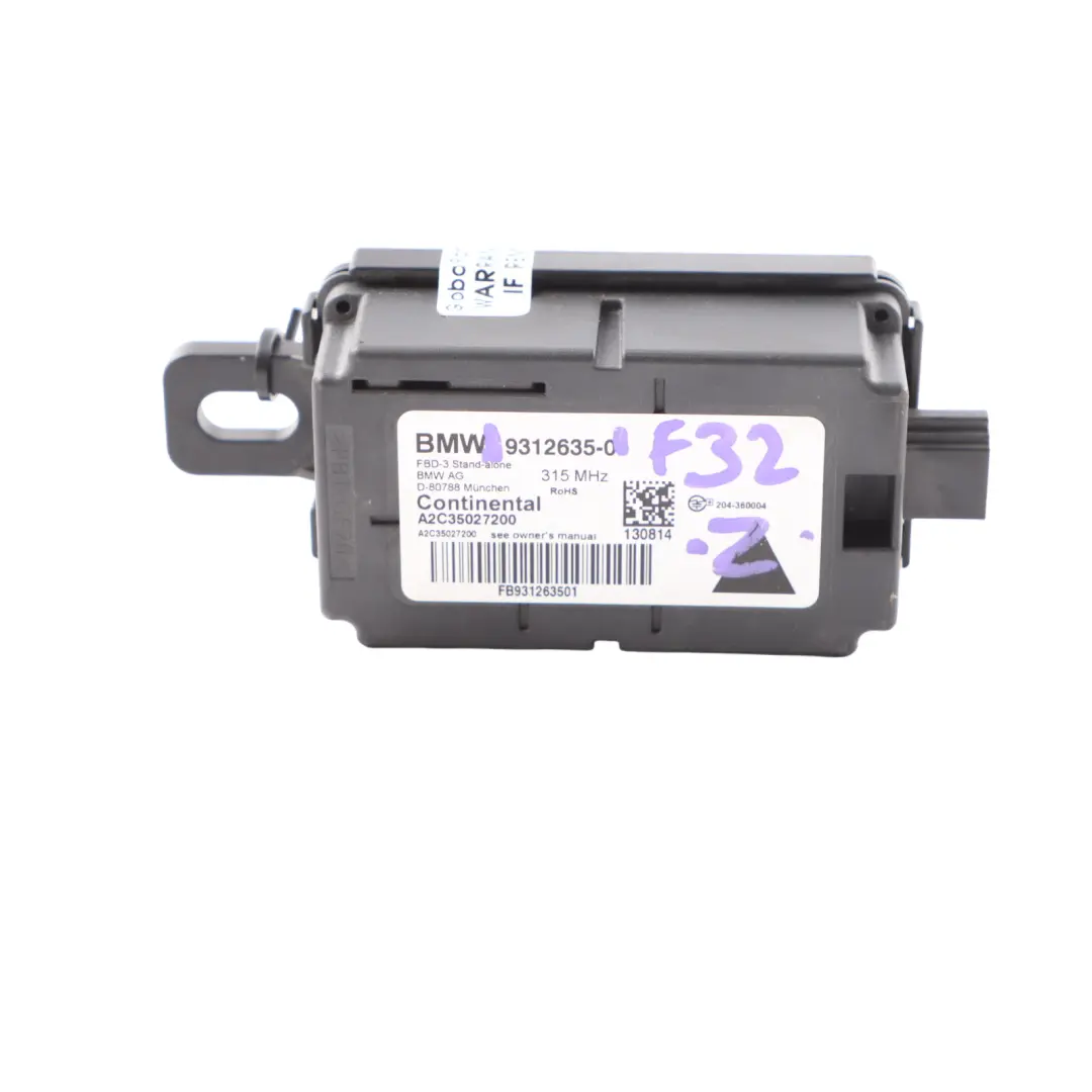 Radio Remote Control Receiver 315 MHZ to BMW F45 X1 F48 Mini F55 F56 with Part number 9312635 BMW F45 X1 F48 Mini F55 F56 Radio Remote Control Receiver 315 MHZ - SKU 9312635 - Part number 9312635