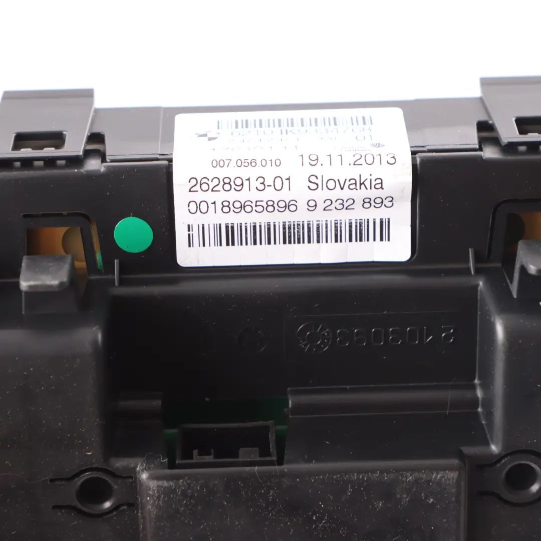 Instrument Cluster Speedo Clocks Manual to BMW F30 F31 F32 F33 F36 Diesel with Part number 9334768 BMW F30 F31 F32 F33 F36 Diesel Instrument Cluster Speedo Clocks Manual - SKU 9334768-1 - Part number 9334768