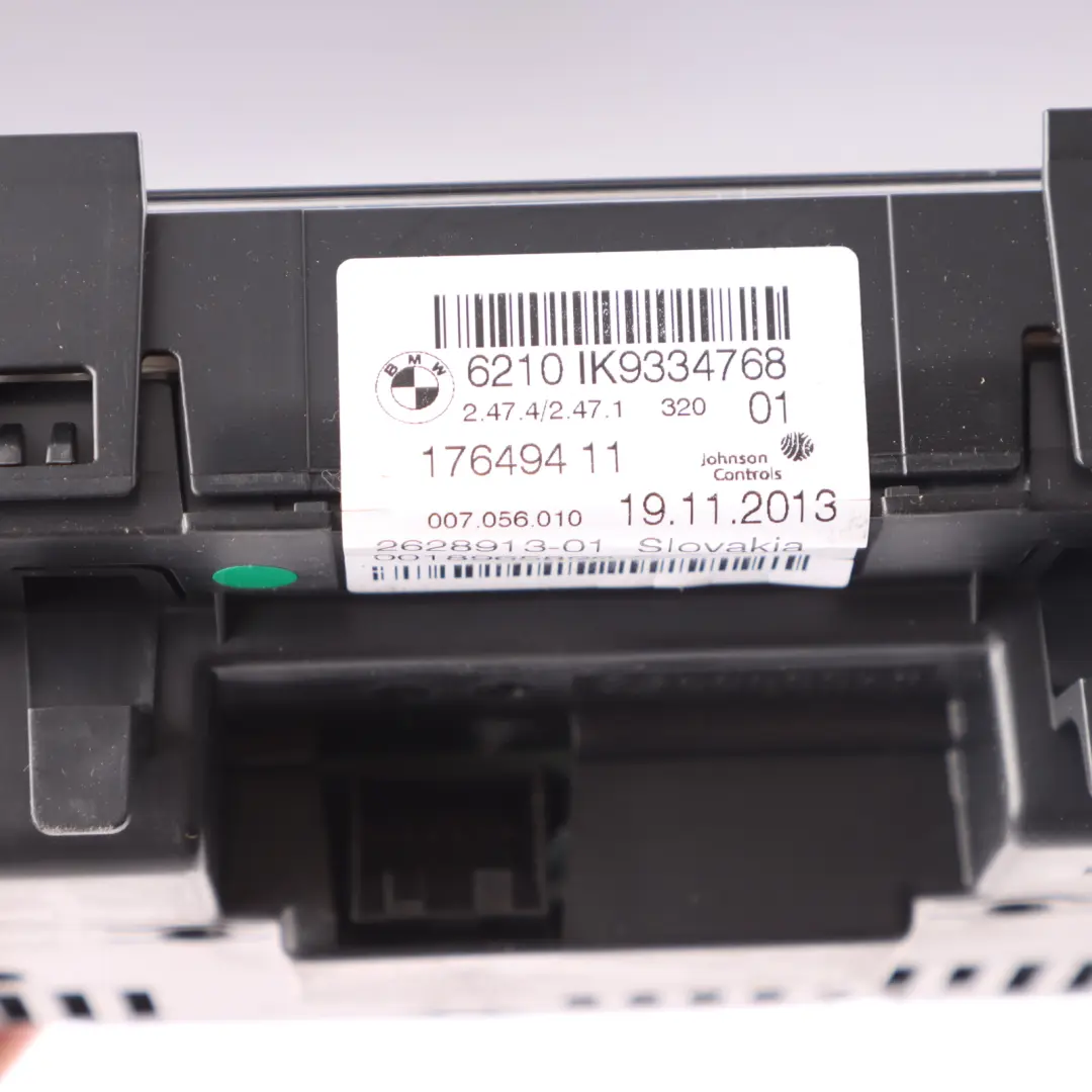 Instrument Cluster Speedo Clocks Manual to BMW F30 F31 F32 F33 F36 Diesel with Part number 9334768 BMW F30 F31 F32 F33 F36 Diesel Instrument Cluster Speedo Clocks Manual - SKU 9334768-1 - Part number 9334768