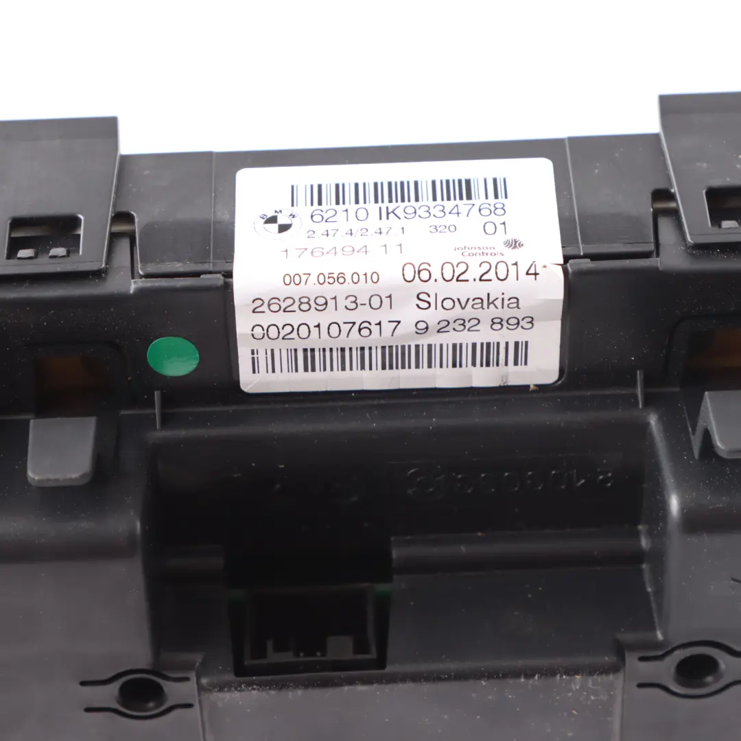 BMW F30 F31 F32 F33 F36 Diesel Instrument Cluster Speedo Clocks - SKU 9334768 - Part number 9334768