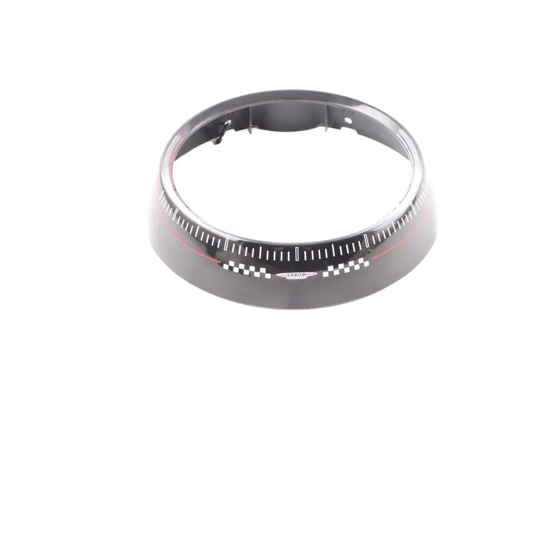 Screen Ring Mini F56 F57 JCW Navigation Display Head Unit Trim Cover to with Part number 9338327 Screen Ring Mini F56 F57 JCW Navigation Display Head Unit Trim Cover - SKU 9338327 - Part number 9338327