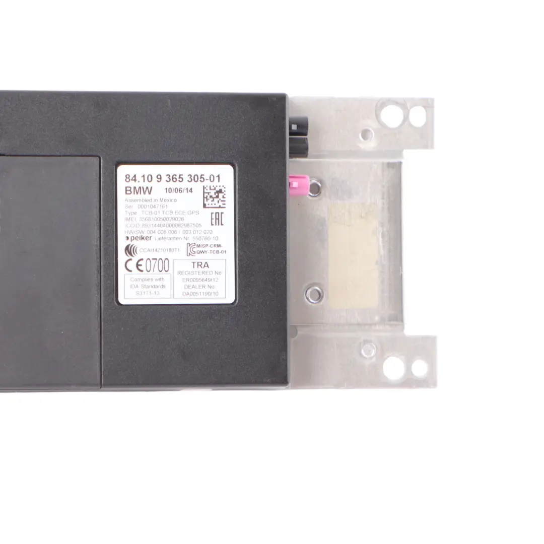 BMW F20 F21 F22 F30 Telematics Comunication Control Module Unit ECU - SKU 9365305 - Part number 9365305