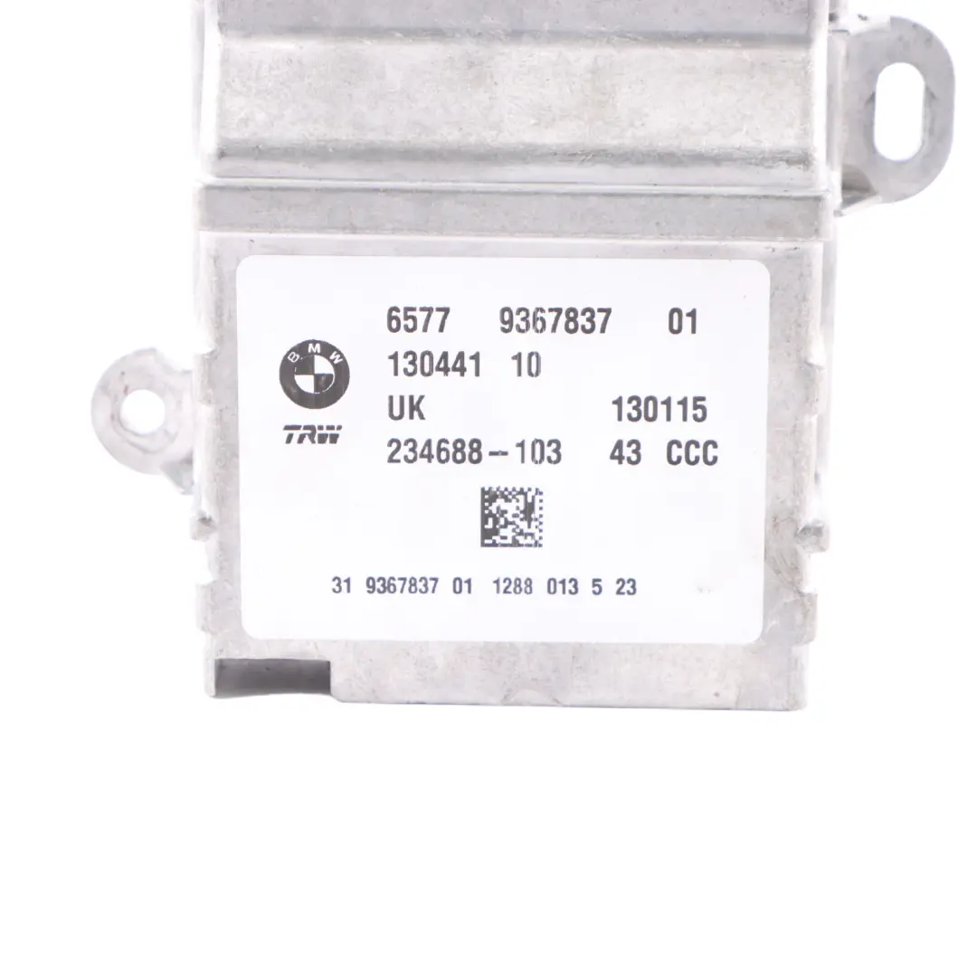 BMW F45 X1 F48 Mini F54 F55 F56 Sensor Moduł Poduszki Powietrznej - SKU 9367837 - Numer Części 9367837