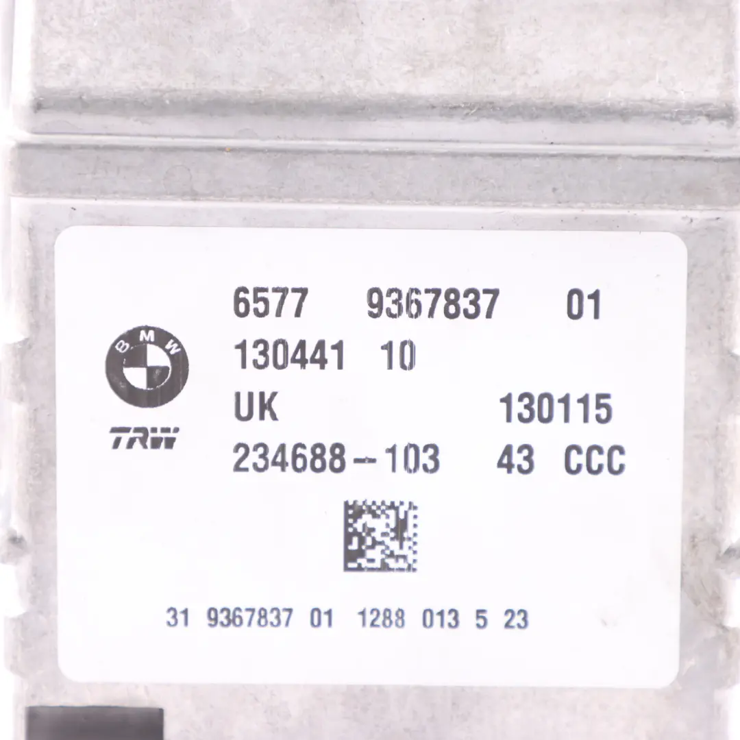 BMW F45 X1 F48 Mini F54 F55 F56 Sensor Moduł Poduszki Powietrznej - SKU 9367837 - Numer Części 9367837
