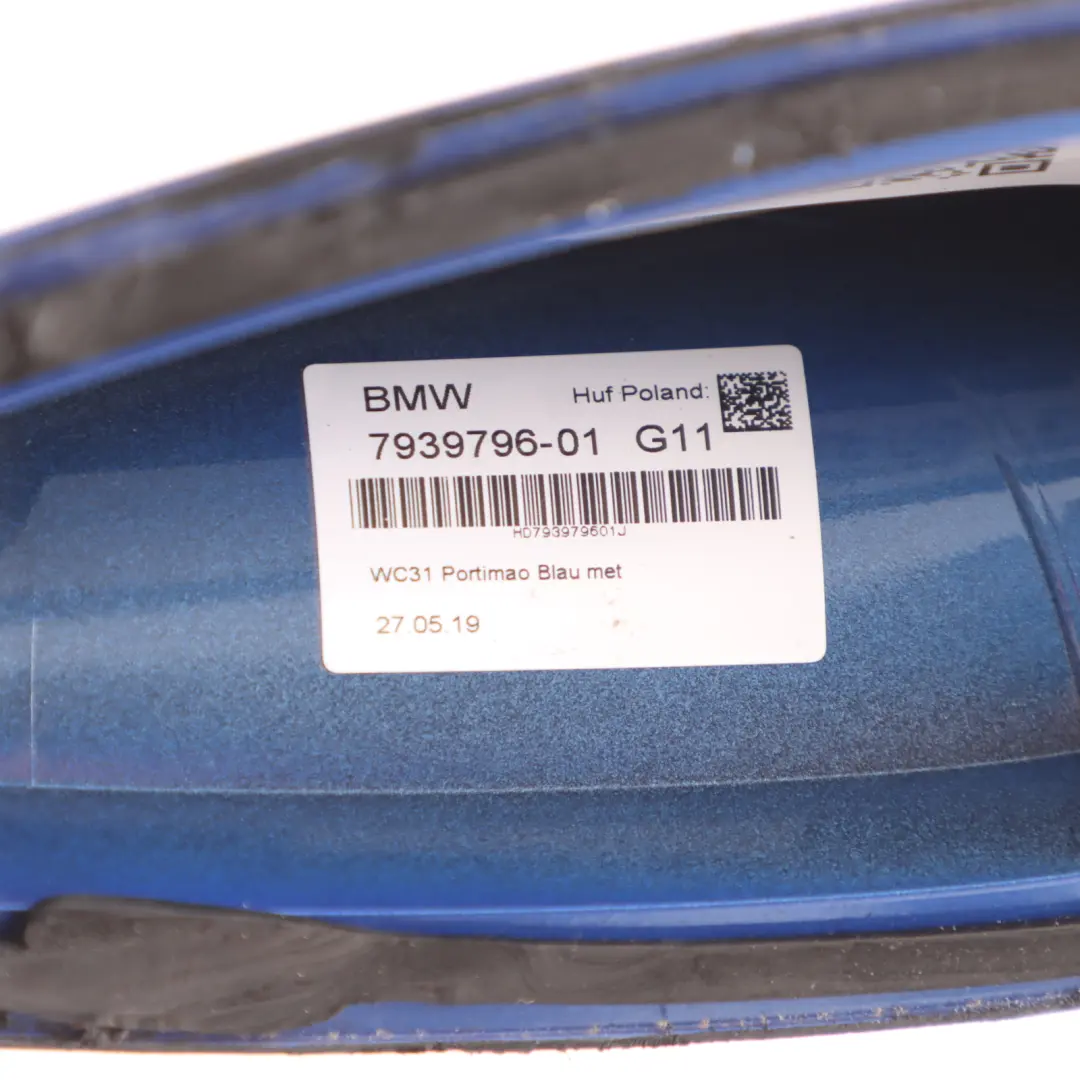 Roof Antenna Cover BMW G20 G21 G30 G11 Shark Housing Portimao Blue Metallic C31 to with Part number 9371344 Roof Antenna Cover BMW G20 G21 G30 G11 Shark Housing Portimao Blue Metallic C31 - SKU 9371344-POR - Part number 9371344