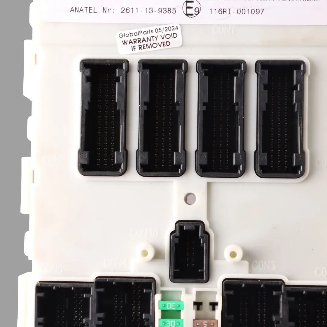 Scatola dei fusibili Modulo di controllo del corpo anteriore ECU BCM per Mini F55 con numero di parte 9383681 Mini F55 Scatola dei fusibili Modulo di controllo del corpo anteriore ECU BCM - SKU 9383681 - Numero di parte 9383681