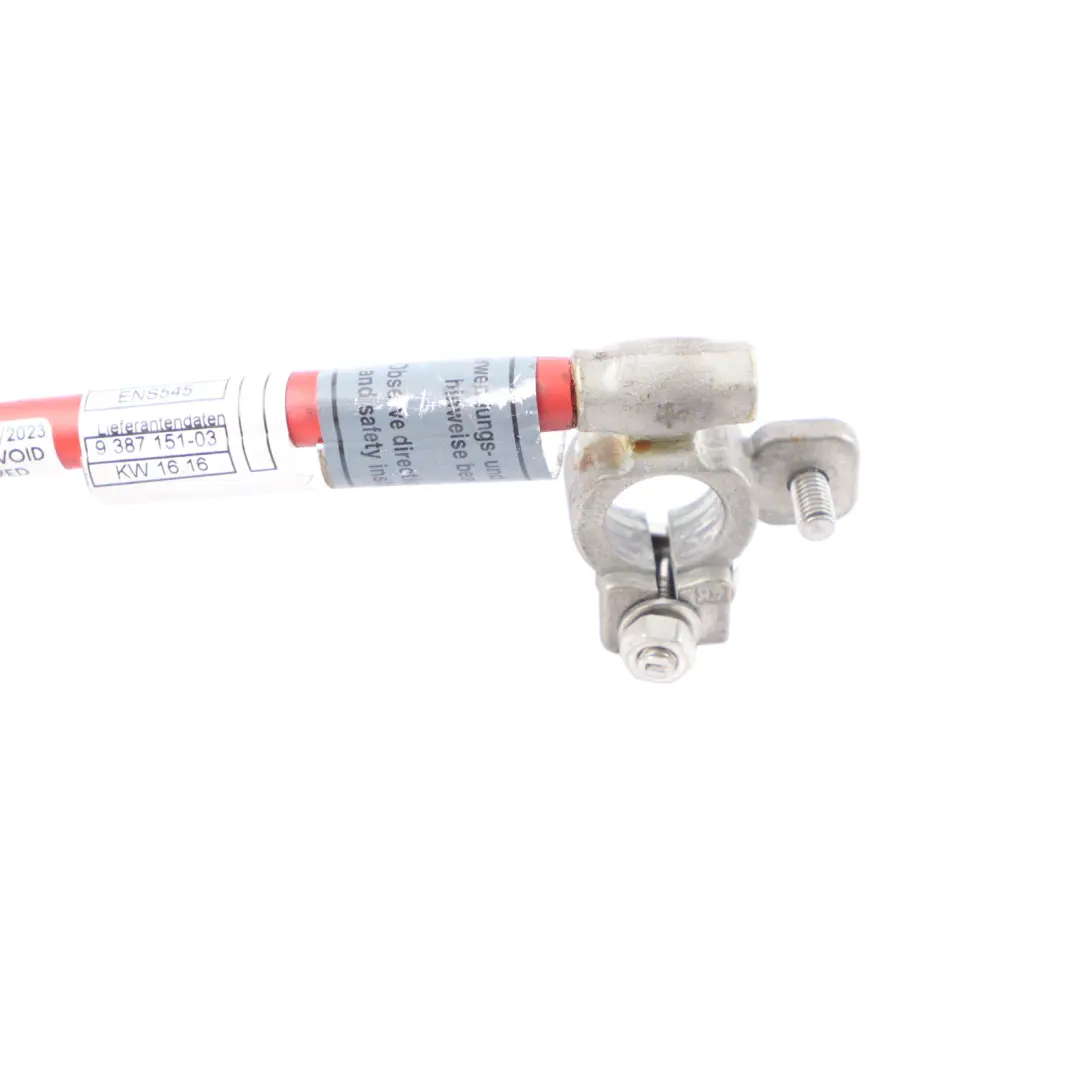 BMW F30 330e B48X Câble batterie Câblage l'unité démarrage - SKU 9387151-1 - Numéro de pièce 9387151