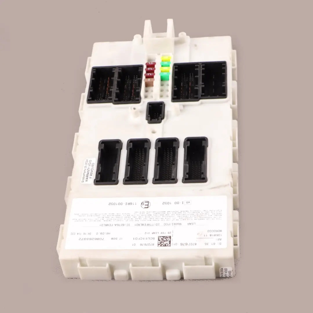 Body Control Comfort Module Unit FEM ECU to BMW F20 F22 F30 F34 F36 with Part number 9438730 BMW F20 F22 F30 F34 F36 Body Control Comfort Module Unit FEM ECU - SKU 9438730 - Part number 9438730