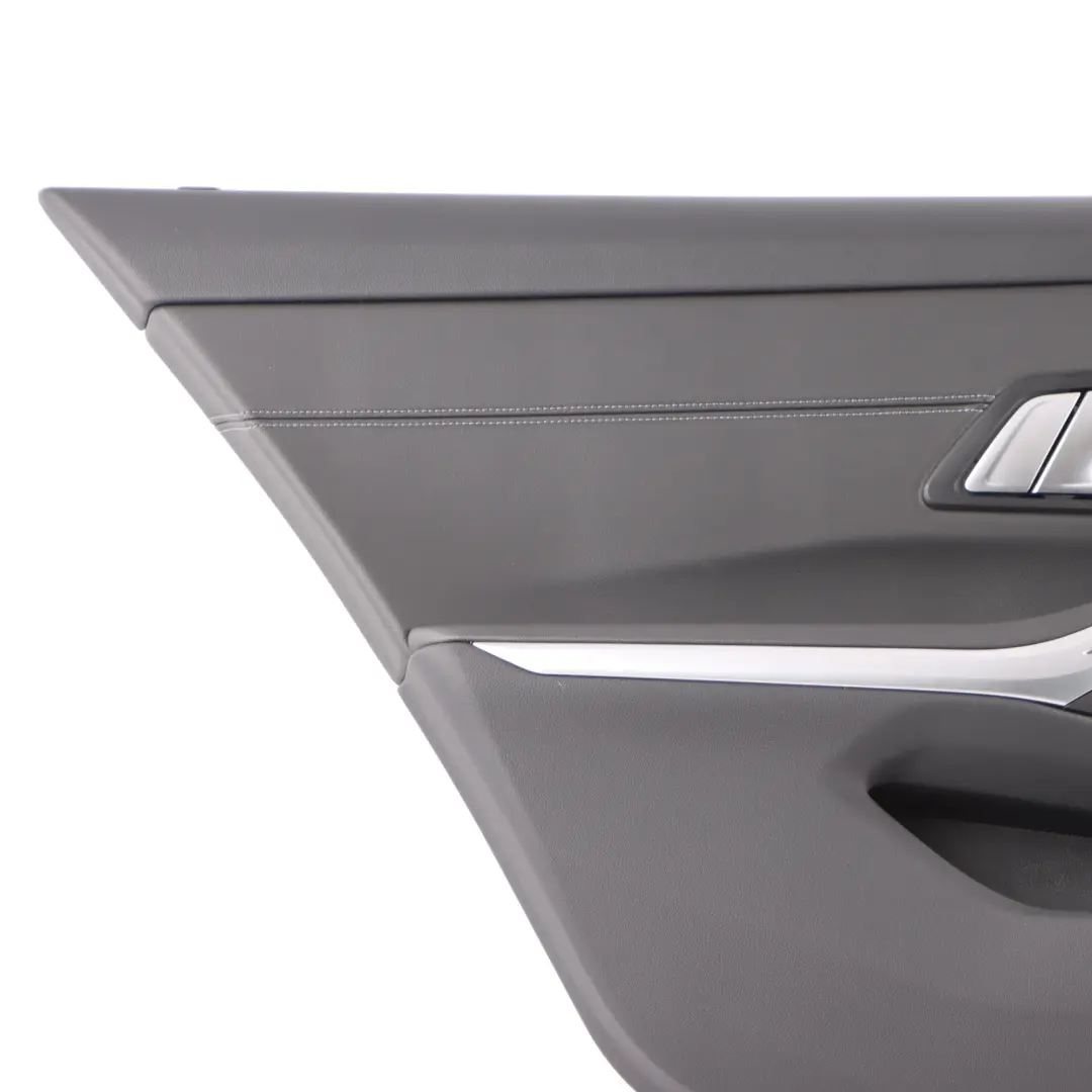  Pannello Porta BMW G20 G21 Rivestimento Pelle Nera Posteriore Sinistro - SKU 9460687 - Numero di parte 9460687