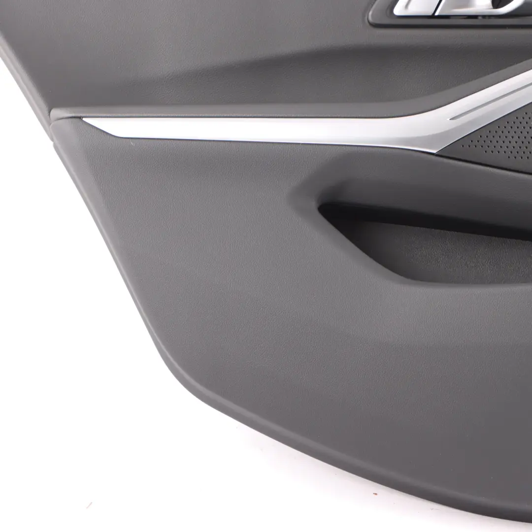  Pannello Porta BMW G20 G21 Rivestimento Pelle Nera Posteriore Sinistro - SKU 9460687 - Numero di parte 9460687