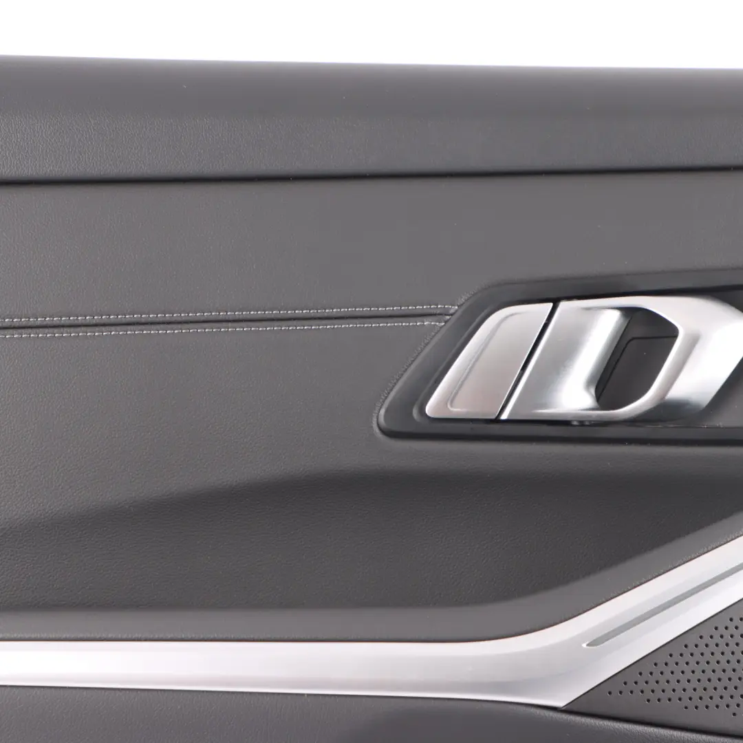Door Card BMW G20 G21 Door Lining Panel Leather Black Rear Left N/S to with Part number 9460687 Door Card BMW G20 G21 Door Lining Panel Leather Black Rear Left N/S - SKU 9460687 - Part number 9460687