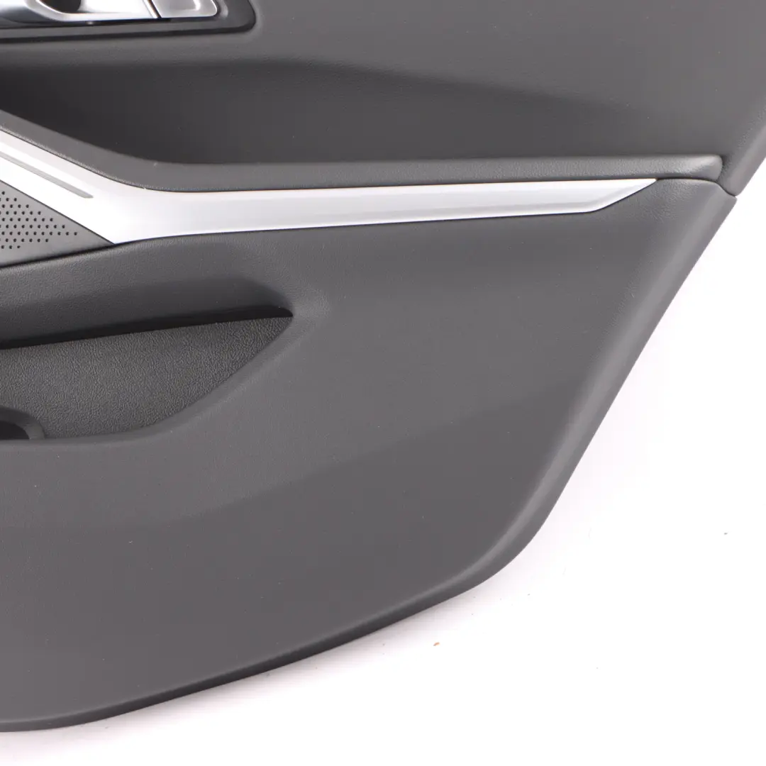  Pannello Porta BMW G20 G21 Rivestimento Pelle Nera Posteriore Destro - SKU 9460688 - Numero di parte 9460688