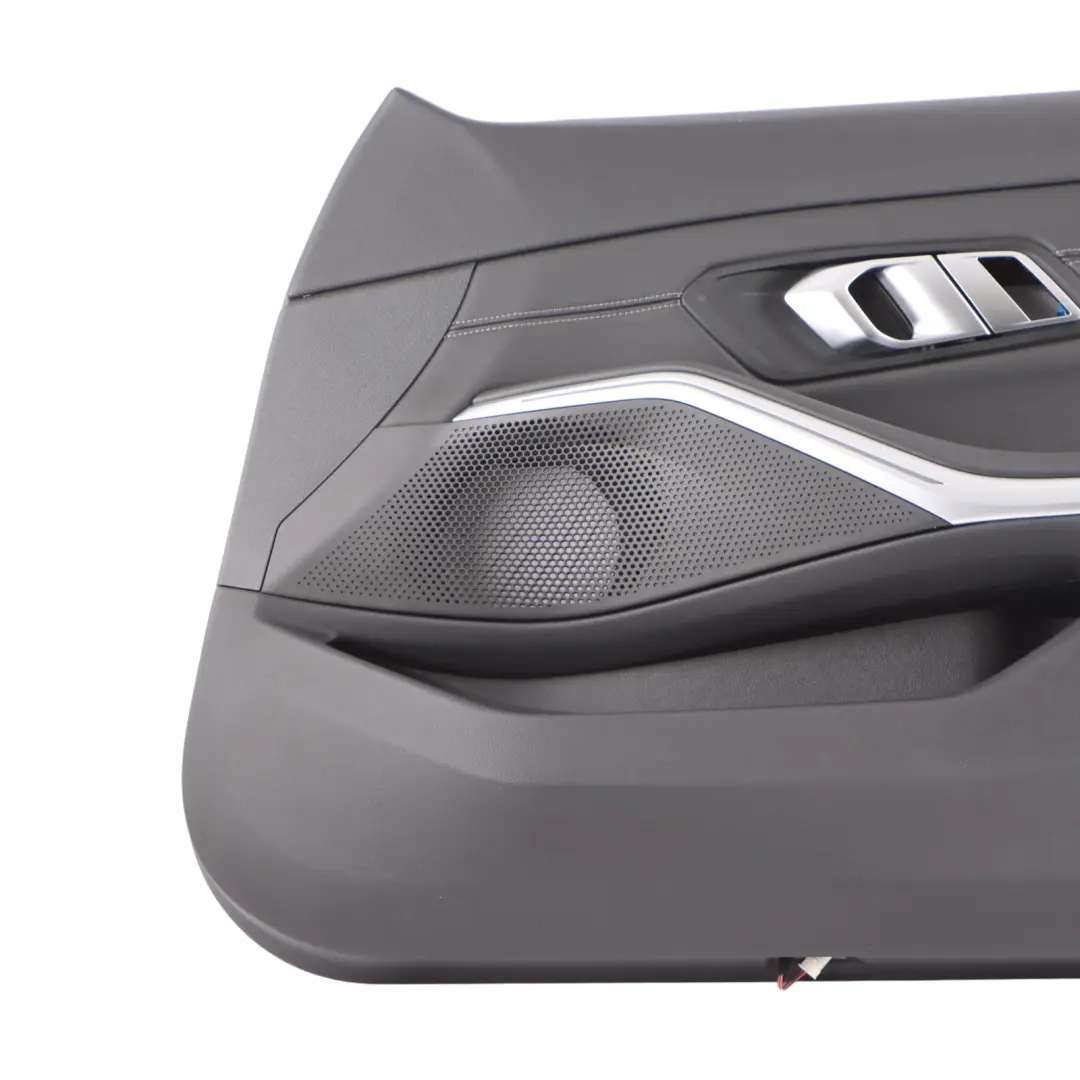 Door Card BMW G20 G21 Door Lining Panel Leather Black Front Right O/S to with Part number 9460782 Door Card BMW G20 G21 Door Lining Panel Leather Black Front Right O/S - SKU 9460782 - Part number 9460782