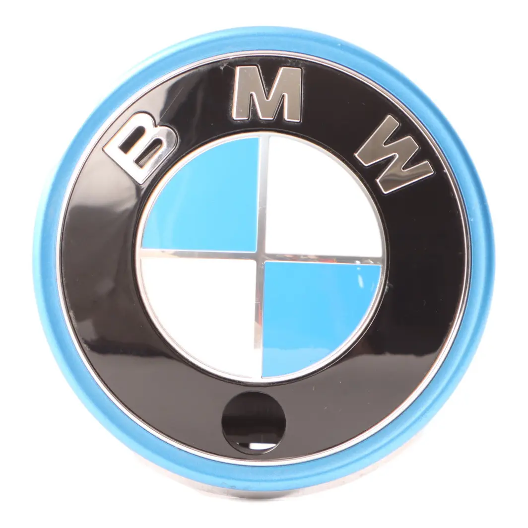 Trunk Emblem BMW i4 G26 Hybrid Tailgate Boot Button Rear Opener to with Part number 9465158 Trunk Emblem BMW i4 G26 Hybrid Tailgate Boot Button Rear Opener - SKU 9465158 - Part number 9465158