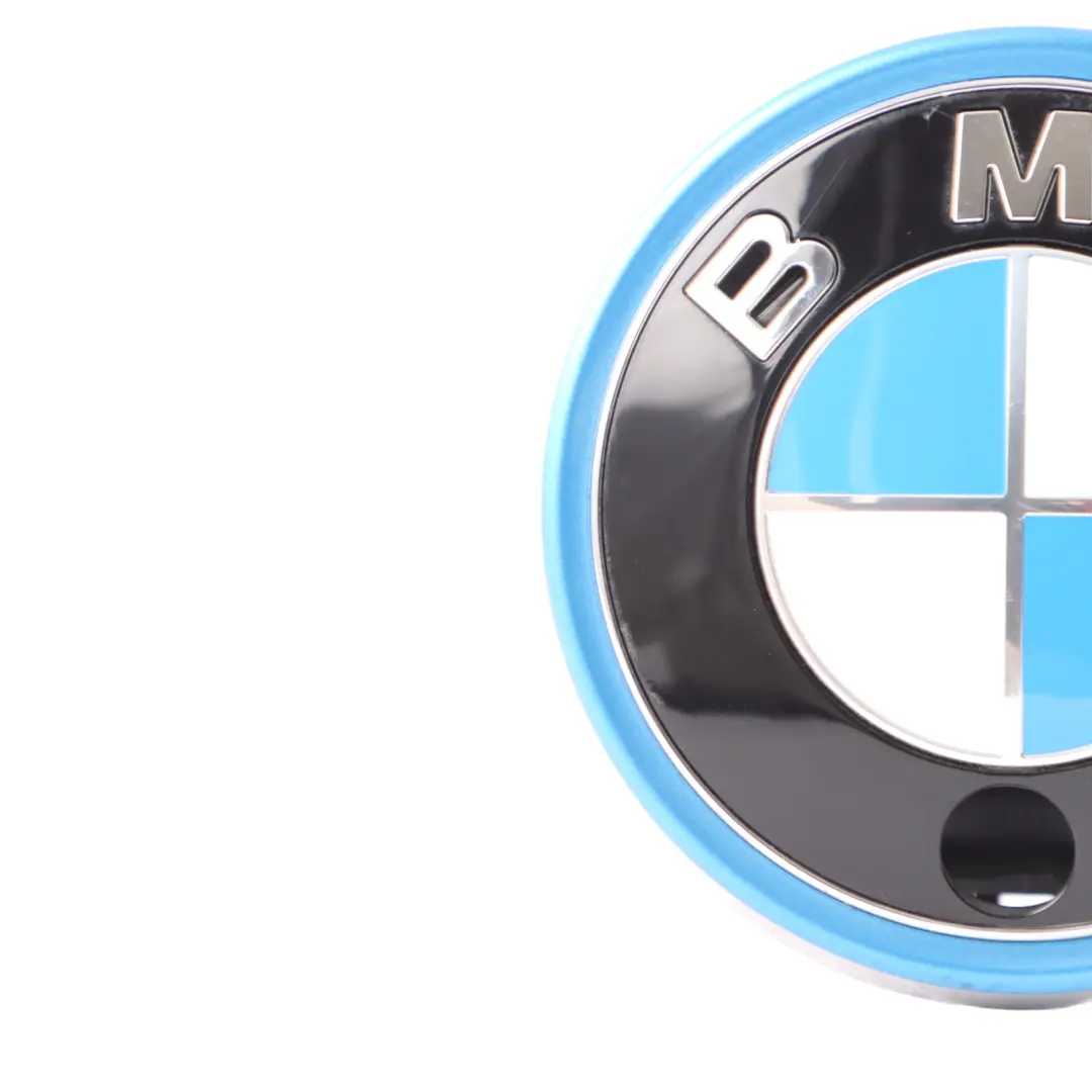 Trunk Emblem BMW i4 G26 Hybrid Tailgate Boot Button Rear Opener to with Part number 9465158 Trunk Emblem BMW i4 G26 Hybrid Tailgate Boot Button Rear Opener - SKU 9465158 - Part number 9465158