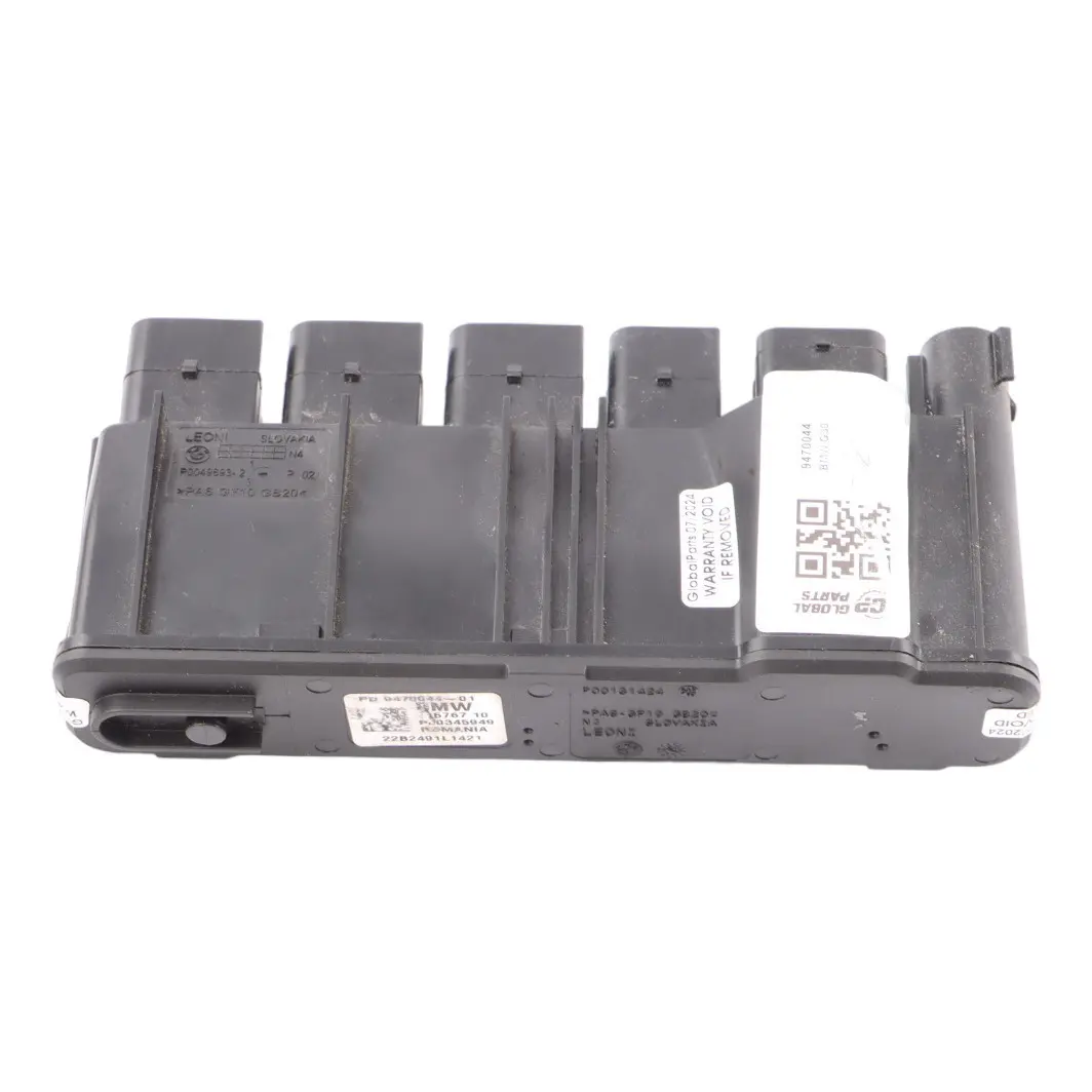 Fuse Box Power Distribution Control Unit Module Front to BMW X3 G30 G01 with Part number 9470044 BMW X3 G30 G01 Fuse Box Power Distribution Control Unit Module Front - SKU 9470044 - Part number 9470044