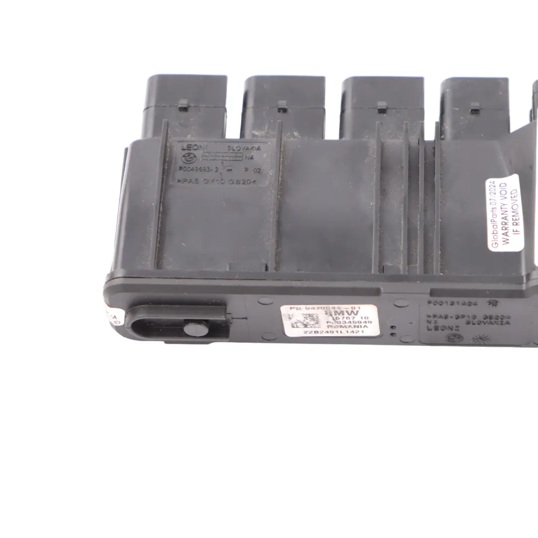 Fuse Box Power Distribution Control Unit Module Front to BMW X3 G30 G01 with Part number 9470044 BMW X3 G30 G01 Fuse Box Power Distribution Control Unit Module Front - SKU 9470044 - Part number 9470044