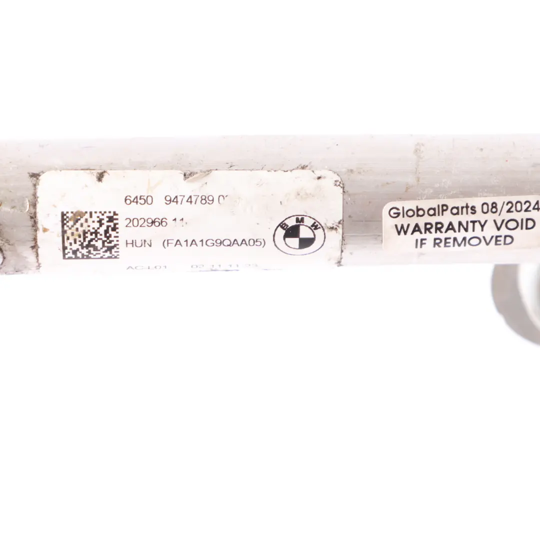 BMW i4 G26 Air Conditioning Hose A/C Pipe Line - SKU 9474789 - Part number 9474789