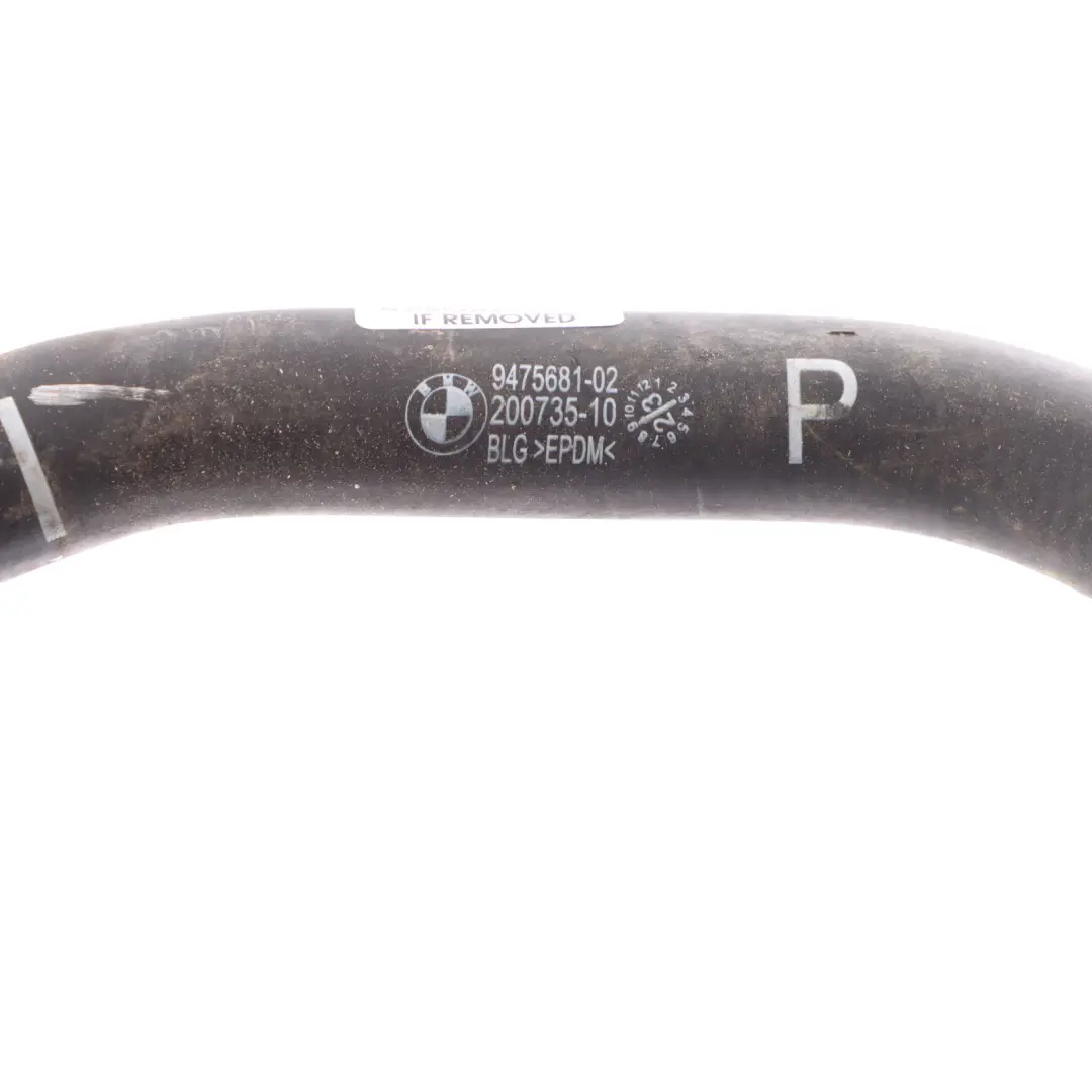BMW i4 G26 Gran Coupe Water Hose Radiator Coolant Tube Cooling Pipe Line - SKU 9475681 - Part number 9475681