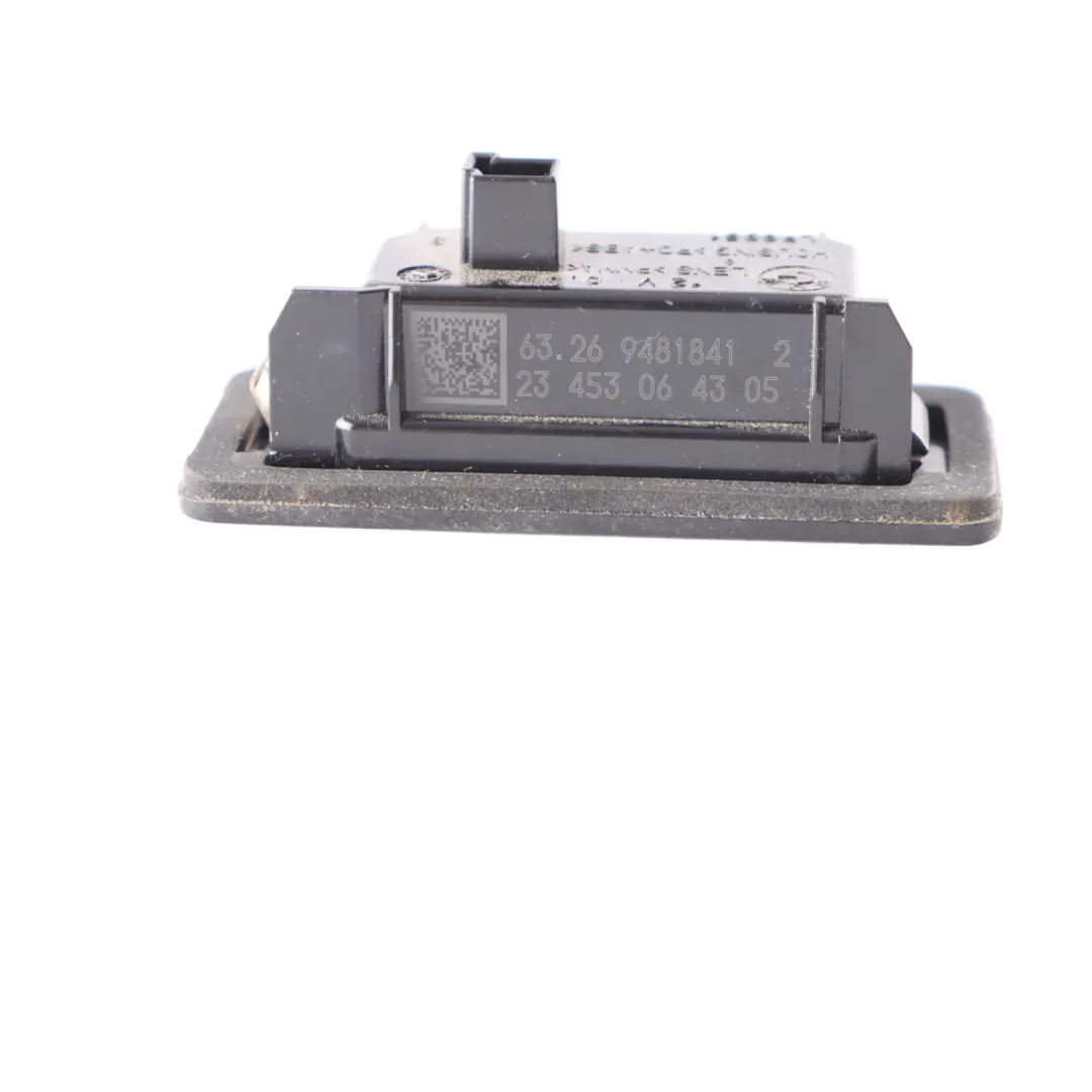 Hintere Kofferraumnummer Kennzeichenleuchte BMW G20 G21 G26 G80 G82 - SKU 9481841 - Teilenummer 9481841