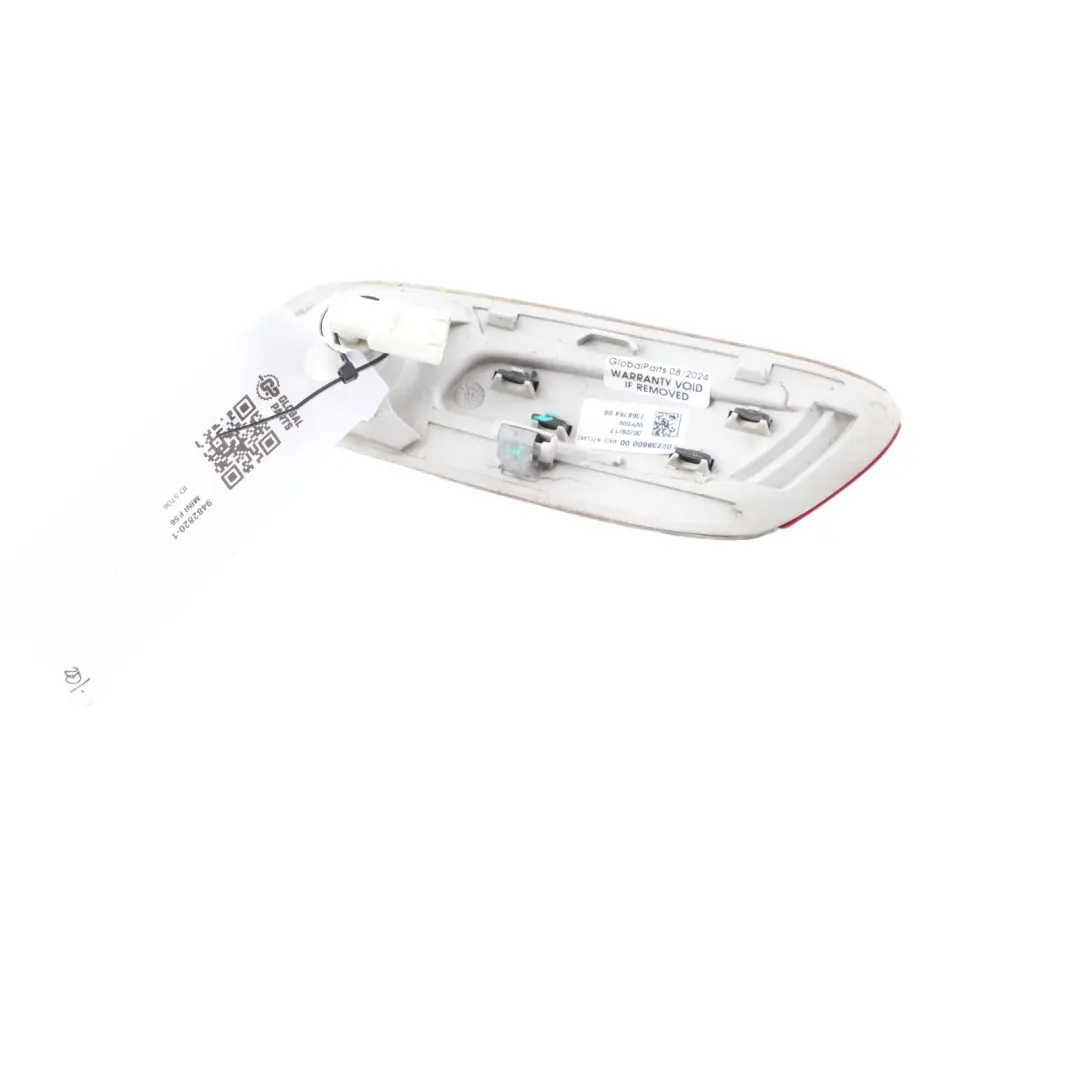 Indicator Lamp Mini F56 F57 JCW Right O/S Side Additional Turn Light to with Part number 9482820 Indicator Lamp Mini F56 F57 JCW Right O/S Side Additional Turn Light - SKU 9482820-1 - Part number 9482820