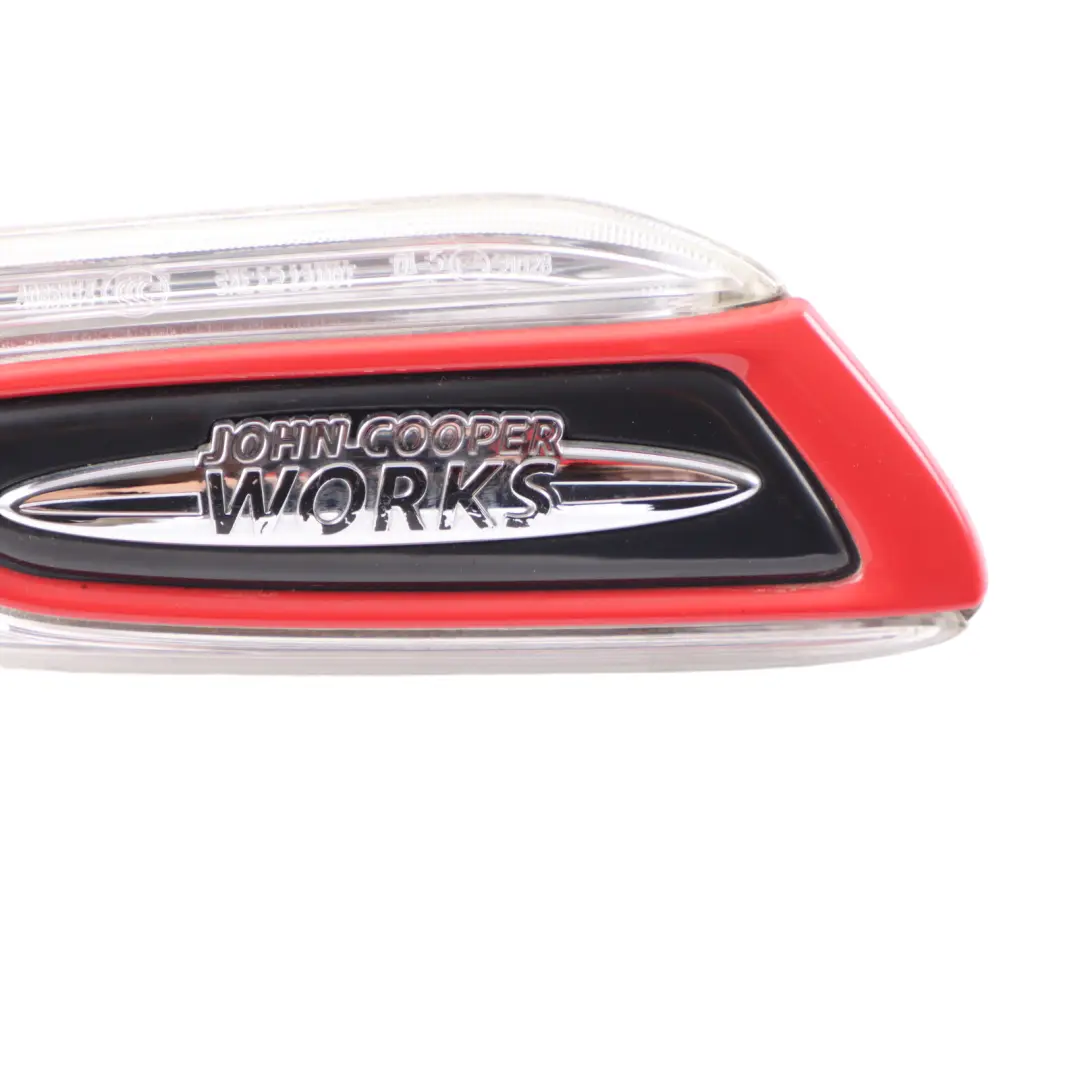 Indicator Lamp Mini F56 F57 JCW Right O/S Side Additional Turn Light to with Part number 9482820 Indicator Lamp Mini F56 F57 JCW Right O/S Side Additional Turn Light - SKU 9482820-1 - Part number 9482820