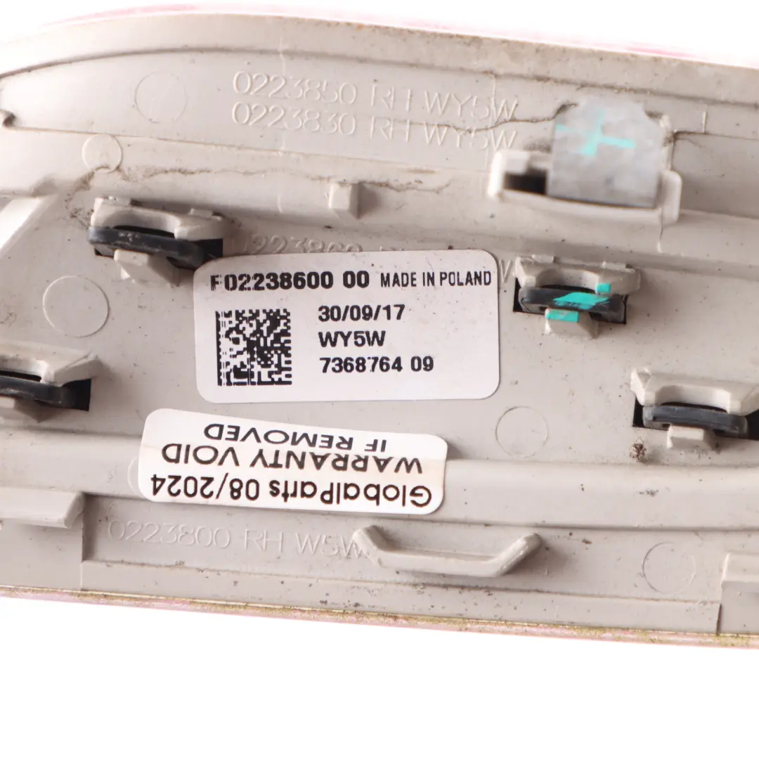 Indicator Lamp Mini F56 F57 JCW Right O/S Side Additional Turn Light to with Part number 9482820 Indicator Lamp Mini F56 F57 JCW Right O/S Side Additional Turn Light - SKU 9482820-1 - Part number 9482820