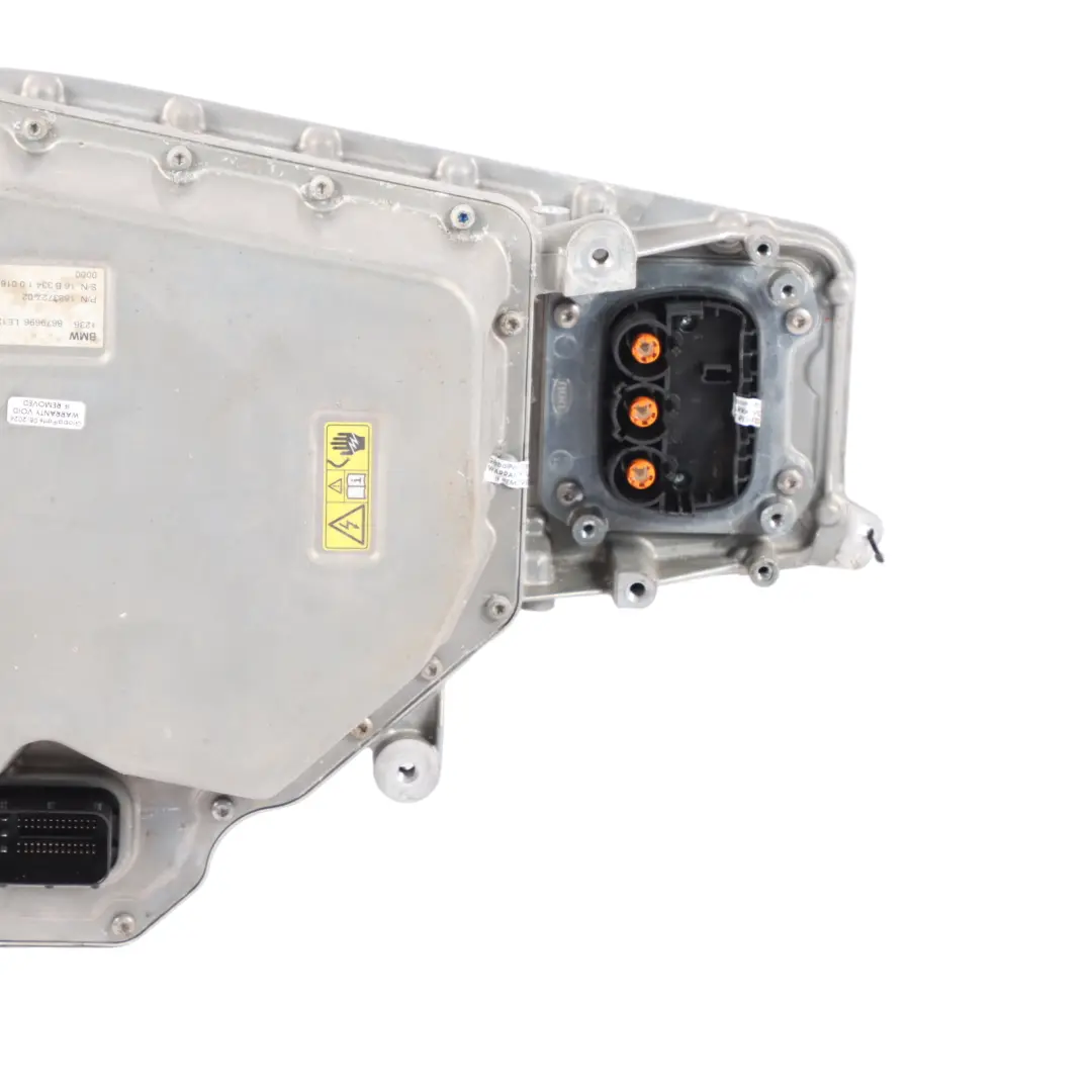 40eX Hybrid High Voltage Inverter Converter Unit to BMW X5 F15 with Part number 9494405 BMW X5 F15 40eX Hybrid High Voltage Inverter Converter Unit - SKU 9494405 - Part number 9494405