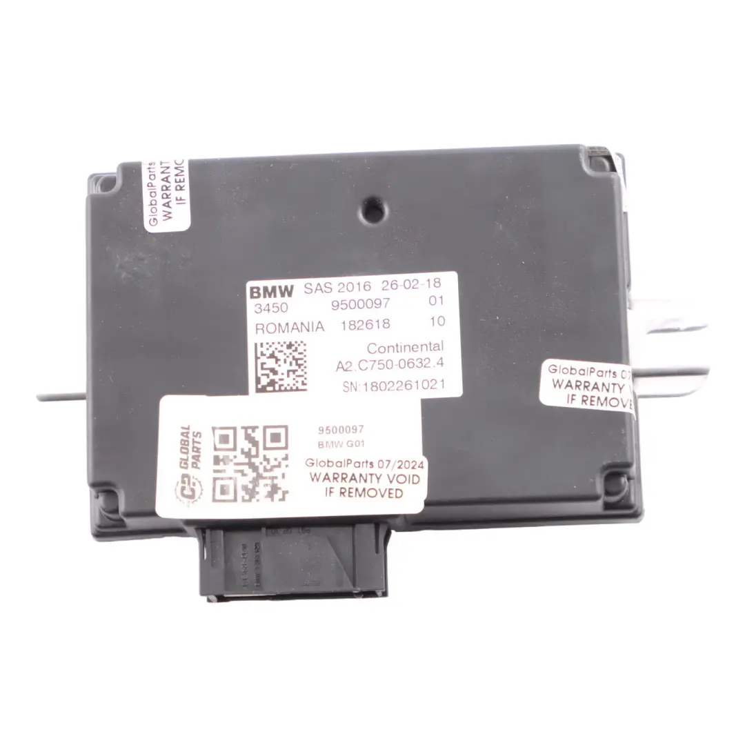 Steering Column Module Angle Sensor Control Unit to BMW X3 G01 X4 G02 with Part number 9500097 BMW X3 G01 X4 G02 Steering Column Module Angle Sensor Control Unit - SKU 9500097 - Part number 9500097