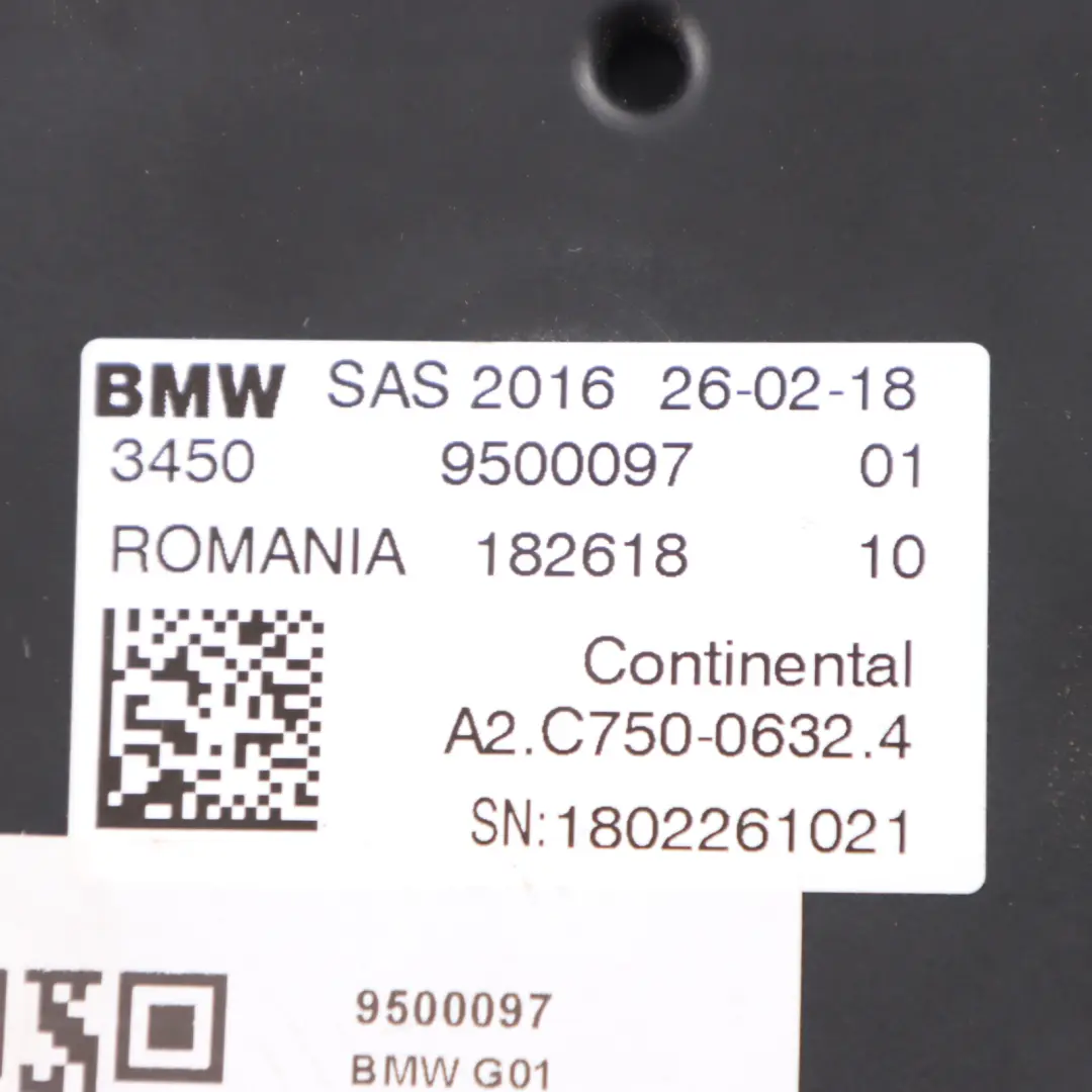 Steering Column Module Angle Sensor Control Unit to BMW X3 G01 X4 G02 with Part number 9500097 BMW X3 G01 X4 G02 Steering Column Module Angle Sensor Control Unit - SKU 9500097 - Part number 9500097