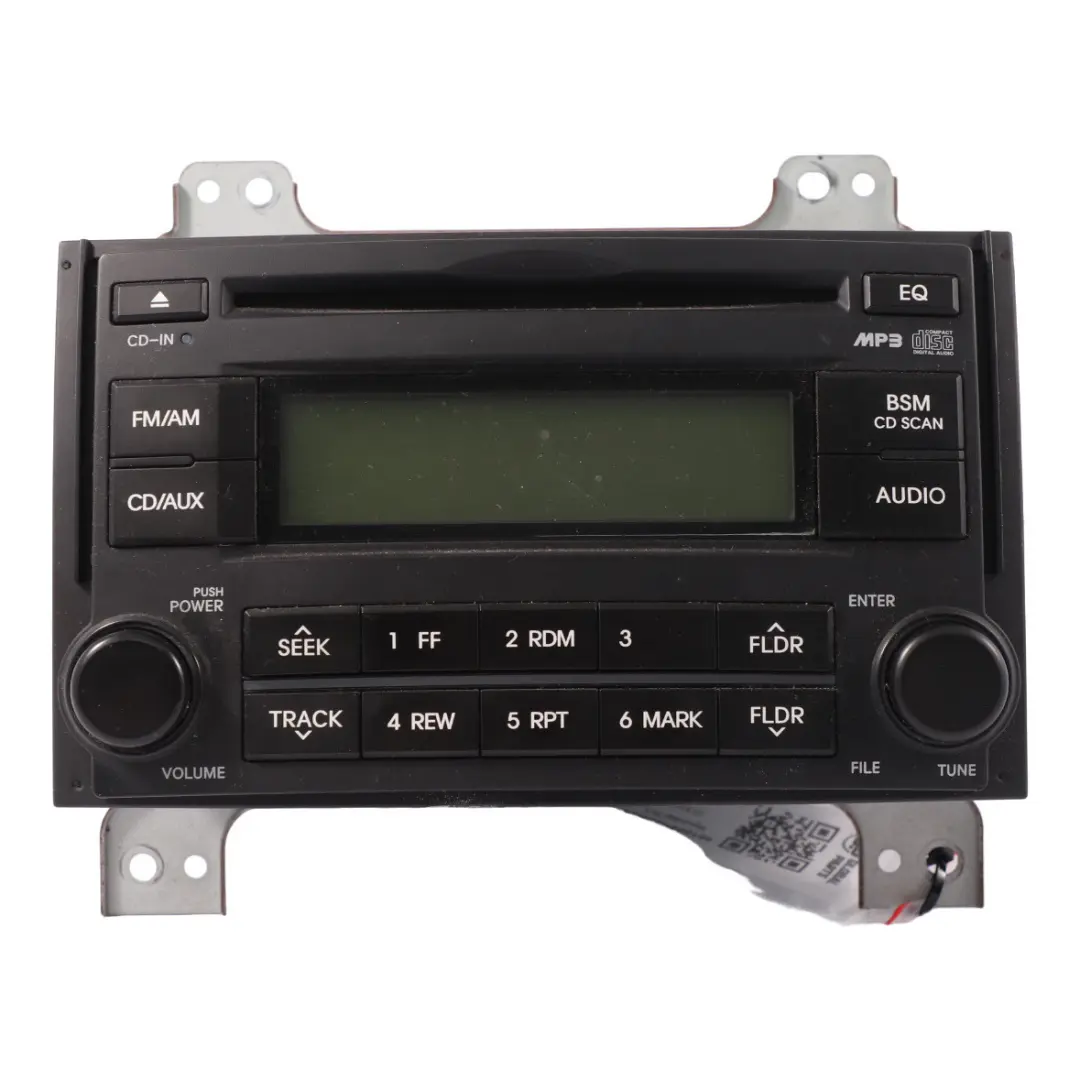  Unité principale Hyundai H-1 Radio CD Player MP3 AUX RDS Unit 96100-4H920WK - SKU 961004H920WK - Numéro de pièce 961004H920WK