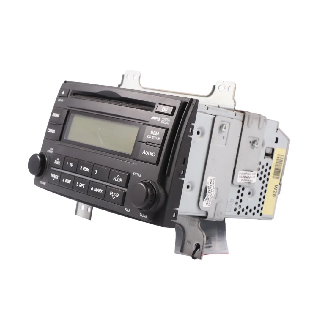  Unité principale Hyundai H-1 Radio CD Player MP3 AUX RDS Unit 96100-4H920WK - SKU 961004H920WK - Numéro de pièce 961004H920WK