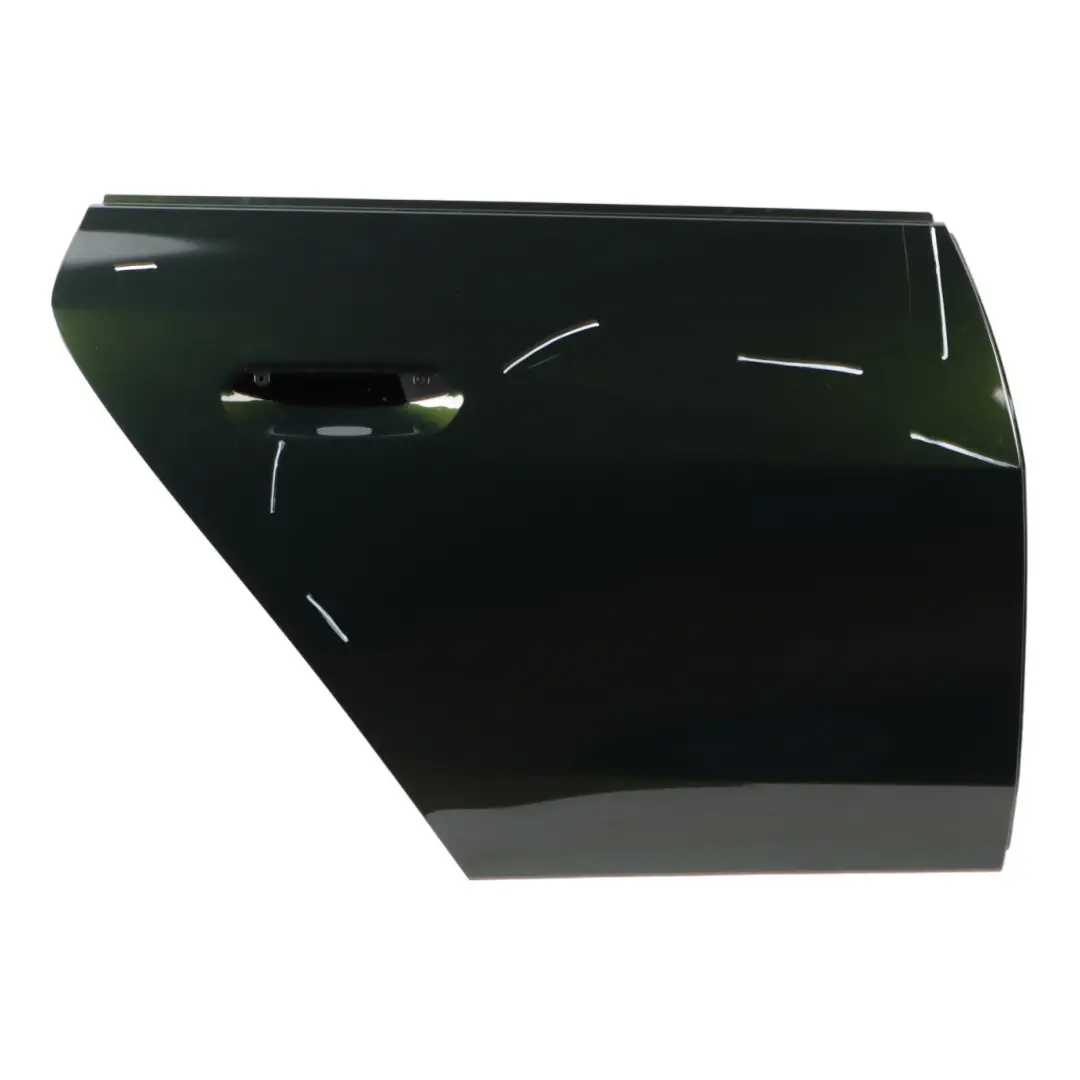 Door Rear Right O/S Door Shell San Remo Green Metallic - C4E to BMW G26 with Part number 9625100 BMW G26 Door Rear Right O/S Door Shell San Remo Green Metallic - C4E - SKU 9625100-SAG - Part number 9625100