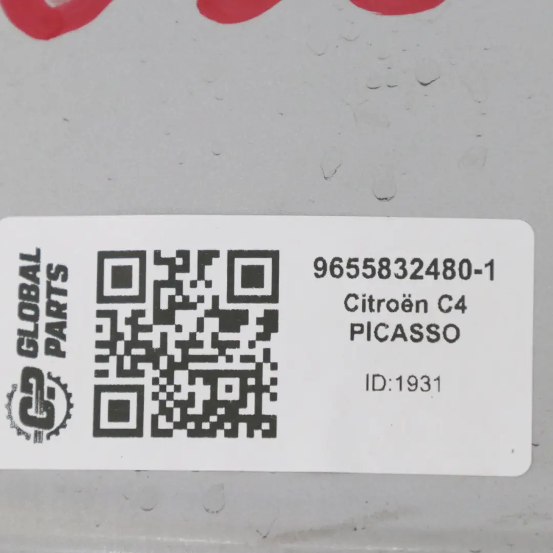  Llanta de aleación Citroen C4 Picasso Silver Light 17" 6,5J - SKU 9655832480-1 - Número de pieza 9655832480