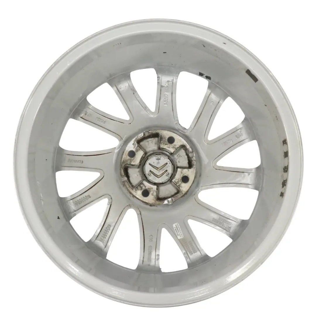  Llanta de aleación Citroen C4 Picasso Silver Light 17" 6,5J - SKU 9655832480-1 - Número de pieza 9655832480
