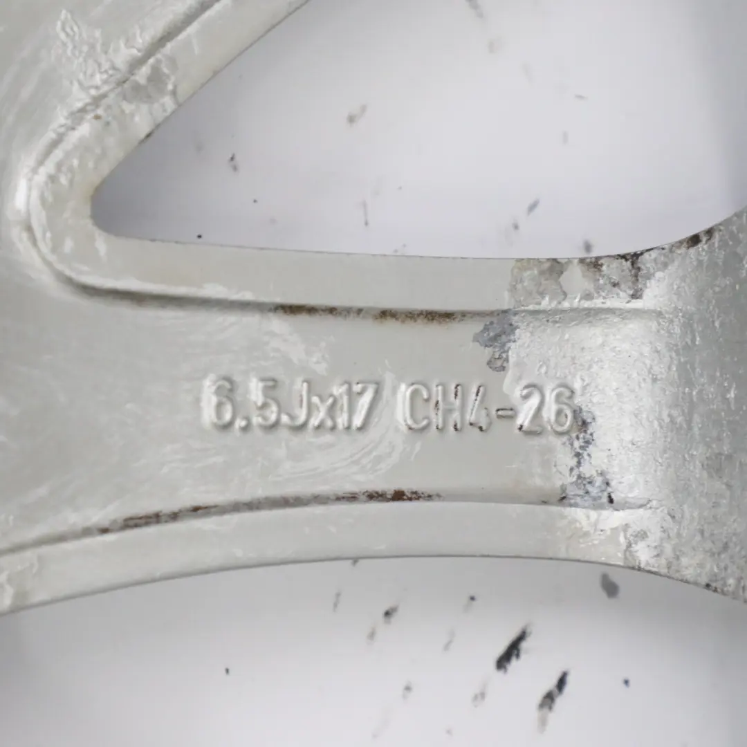  Llanta de aleación Citroen C4 Picasso Silver Light 17" 6,5J - SKU 9655832480-1 - Número de pieza 9655832480