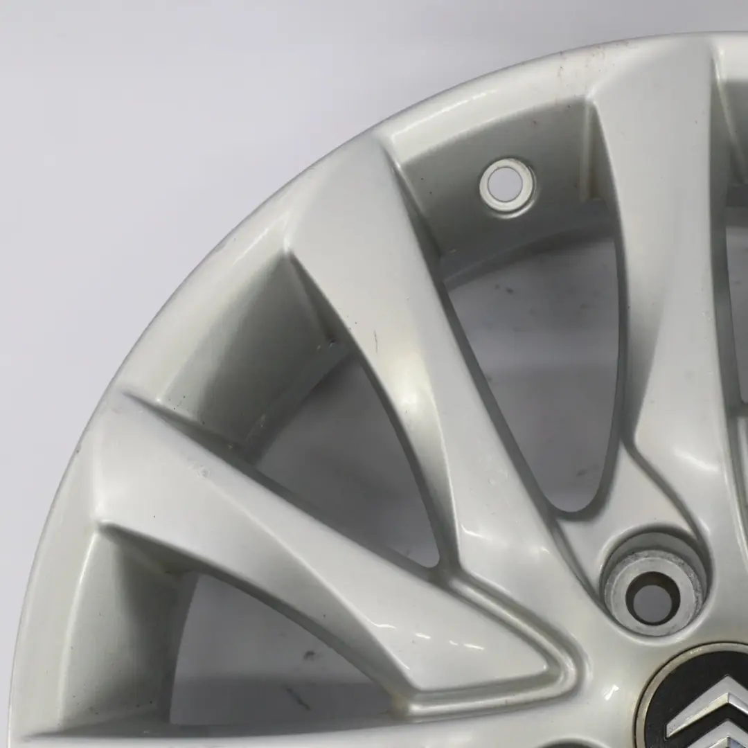 Citroen C4 Picasso Silver Light Wheel Alloy Rim 17" 6,5J to with Part number 9655832480 Citroen C4 Picasso Silver Light Wheel Alloy Rim 17" 6,5J - SKU 9655832480-1 - Part number 9655832480