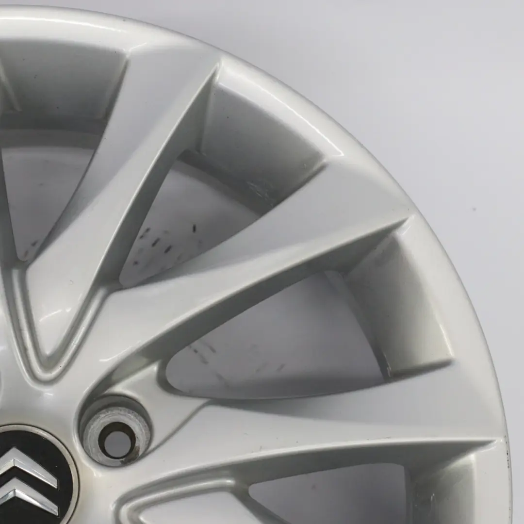  Llanta de aleación Citroen C4 Picasso Silver Light 17" 6,5J - SKU 9655832480-1 - Número de pieza 9655832480