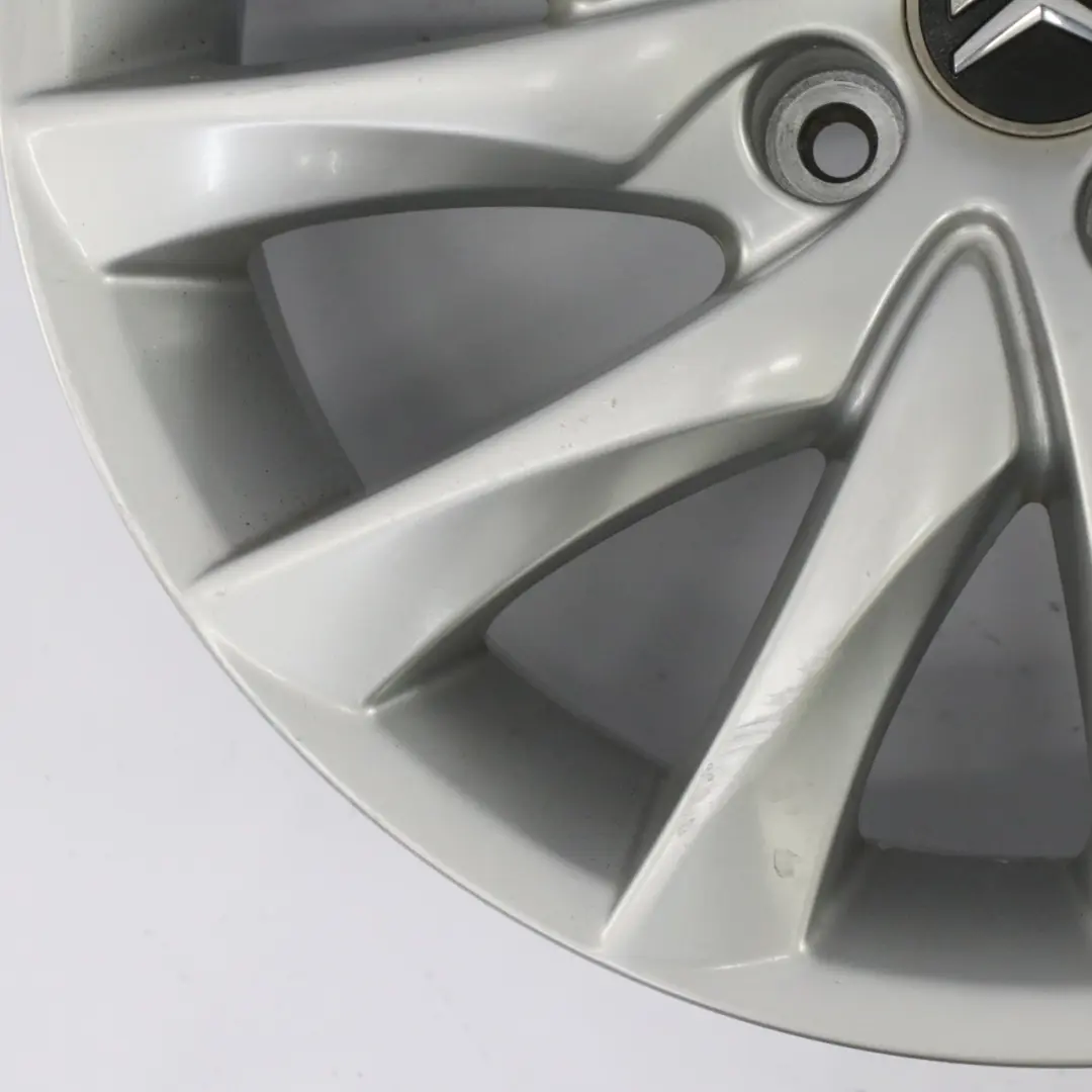 Citroen C4 Picasso Silver Light Wheel Alloy Rim 17" 6,5J to with Part number 9655832480 Citroen C4 Picasso Silver Light Wheel Alloy Rim 17" 6,5J - SKU 9655832480-1 - Part number 9655832480