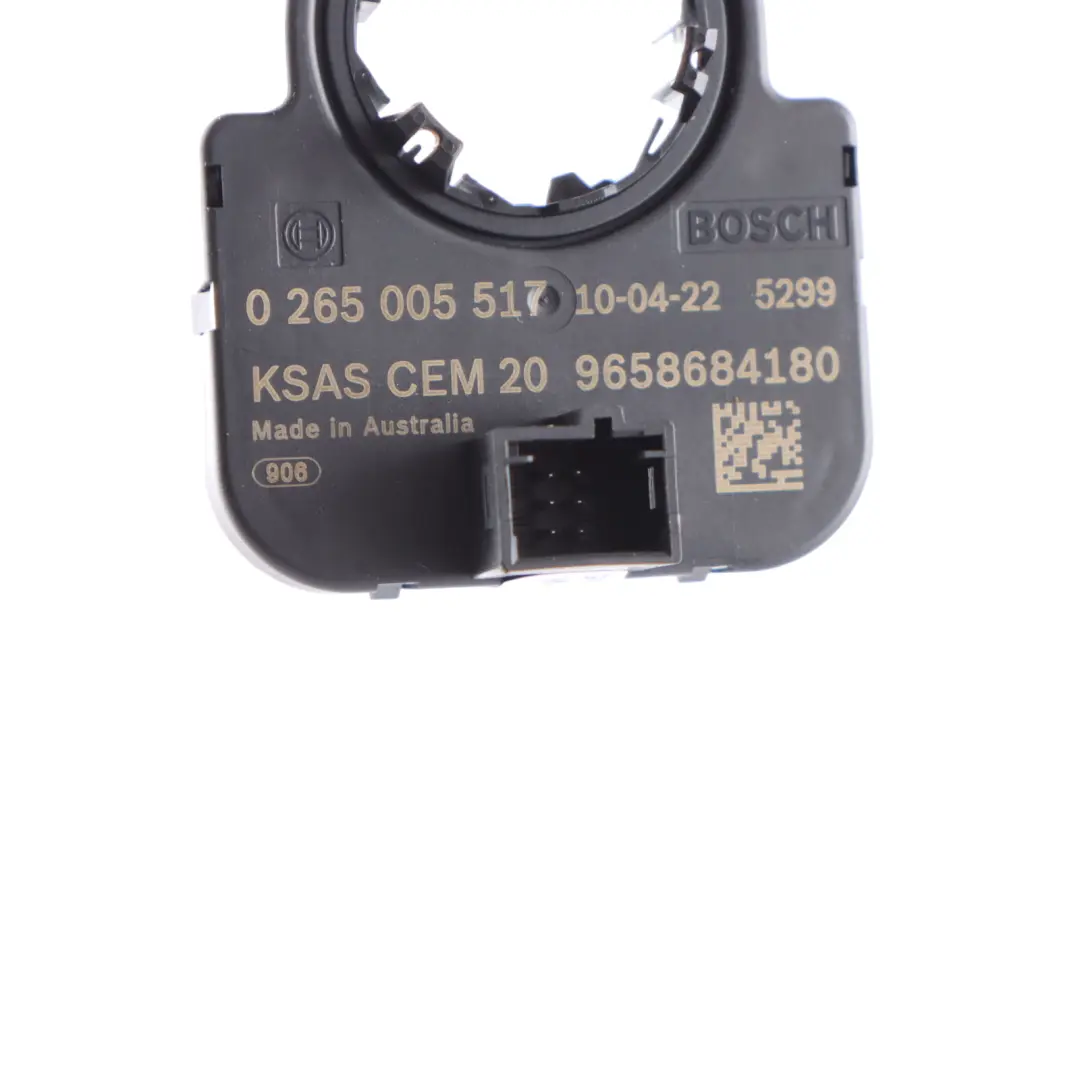 Ignition Switch Citroen C4 C5 Lock Barrel Control Module to with Part number 9658684180 Ignition Switch Citroen C4 C5 Lock Barrel Control Module - SKU 9658684180 - Part number 9658684180