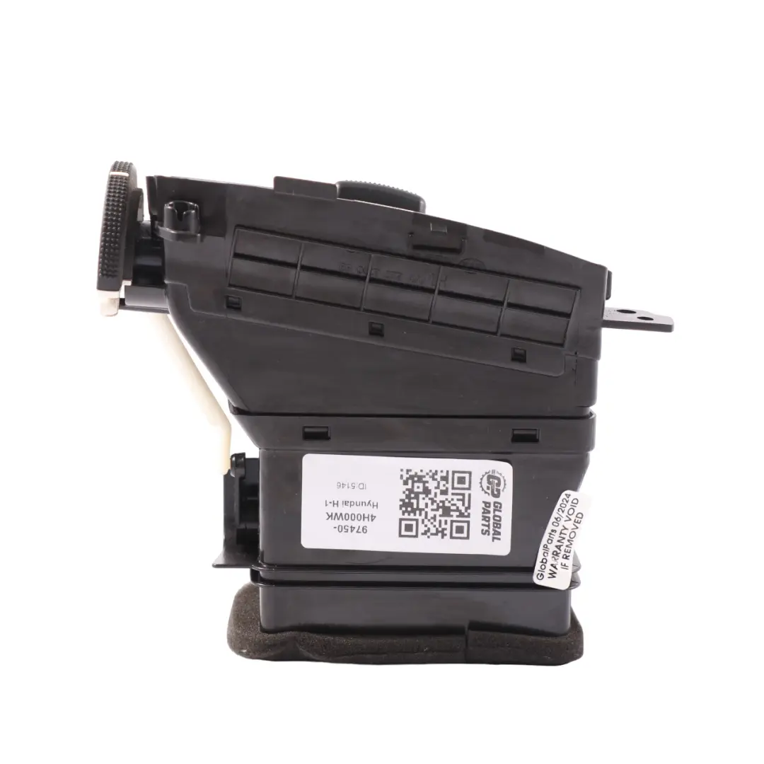 Dashboard Air Vent Center Duct Panel Trim Left N/S to Hyundai H-1 with Part number 97450-4H000WK Hyundai H-1 Dashboard Air Vent Center Duct Panel Trim Left N/S - SKU 97450-4H000WK - Part number 97450-4H000WK
