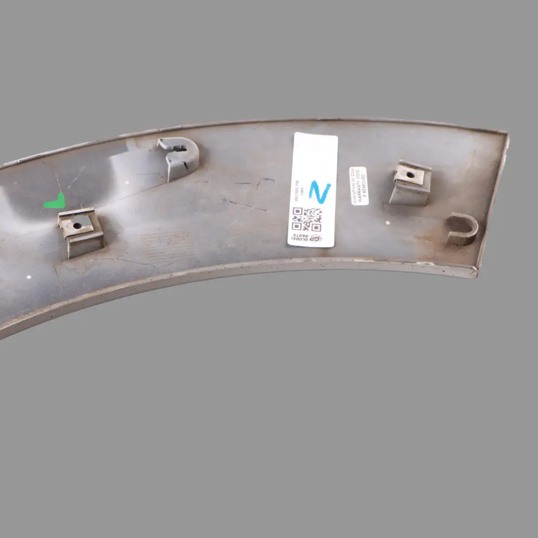 Left N/S Cover Wheel Arch Trim Pepper White - 850 to Mini Countryman R60 Rear with Part number 9801885 Mini Countryman R60 Rear Left N/S Cover Wheel Arch Trim Pepper White - 850 - SKU 9801885-PW - Part number 9801885