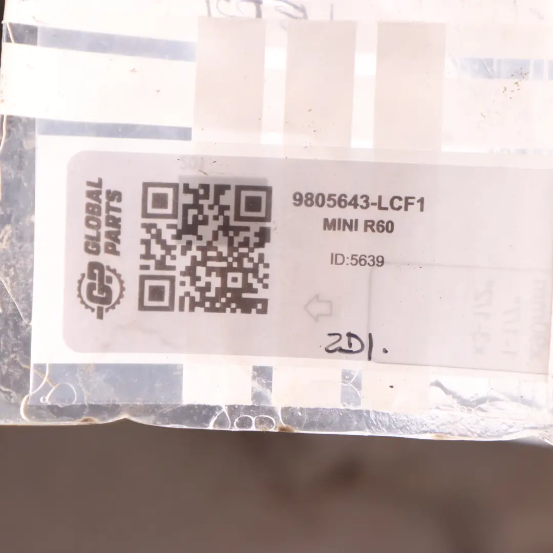 Side Panel Fender Front Left Wing N/S Light Coffee - B19 to Mini R60 R61 with Part number 9805643 Mini R60 R61 Side Panel Fender Front Left Wing N/S Light Coffee - B19 - SKU 9805643-LCF1 - Part number 9805643