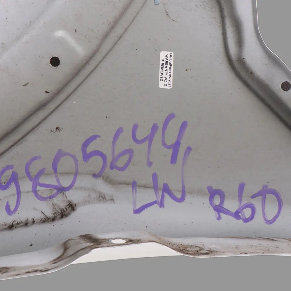 Side Panel Front Right Wing O/S Light White to BMW Mini Countryman Paceman R60 R61 with Part number 9805644 BMW Mini Countryman Paceman R60 R61 Side Panel Front Right Wing O/S Light White - SKU 9805644-LW - Part number 9805644