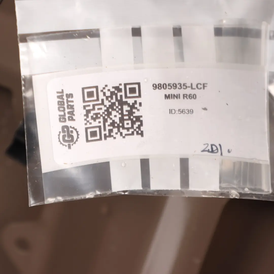 Hood Bonnet Mini R60 Countryman Engine Cover Panel Light Coffee - B19 to with Part number 9805935 Hood Bonnet Mini R60 Countryman Engine Cover Panel Light Coffee - B19 - SKU 9805935-LCF - Part number 9805935